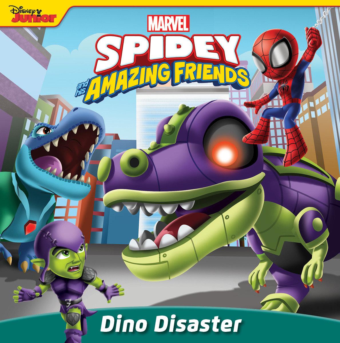 Vorderes Coverbild Spidey and His Amazing Friends: Dino Disaster