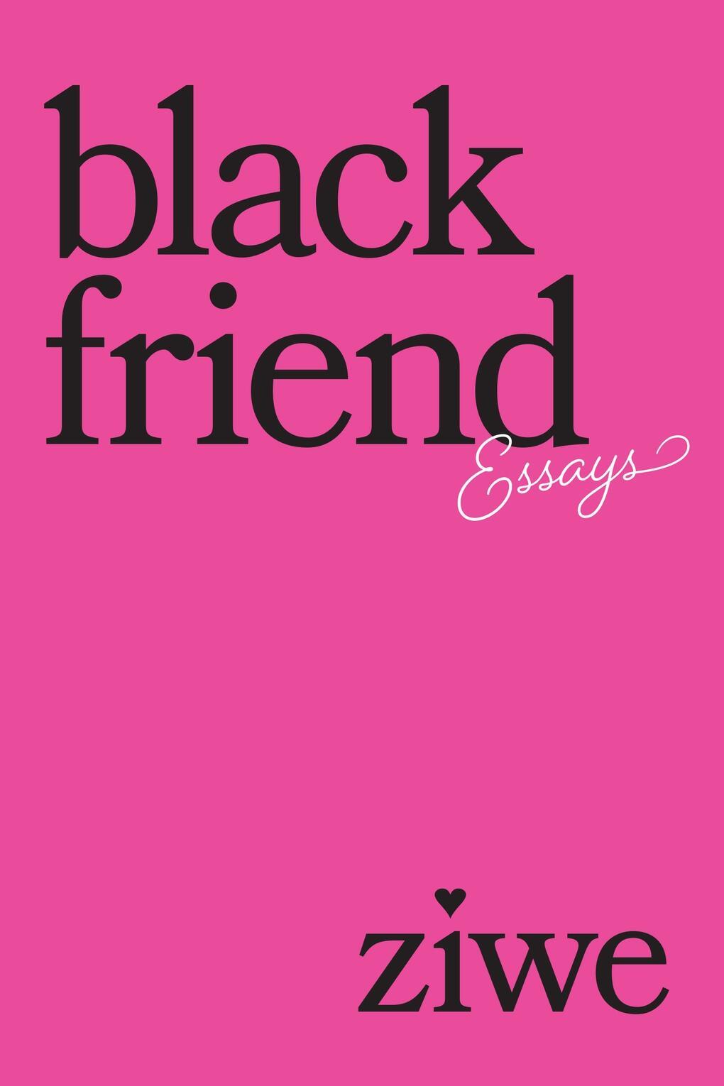 Vorderes Coverbild Black Friend
