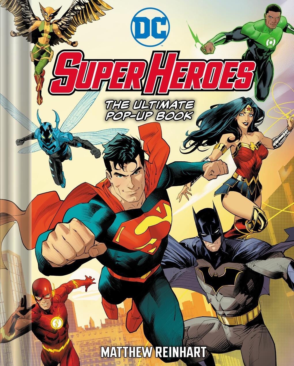 Vorderes Coverbild DC Super Heroes: The Ultimate Pop-Up Book
