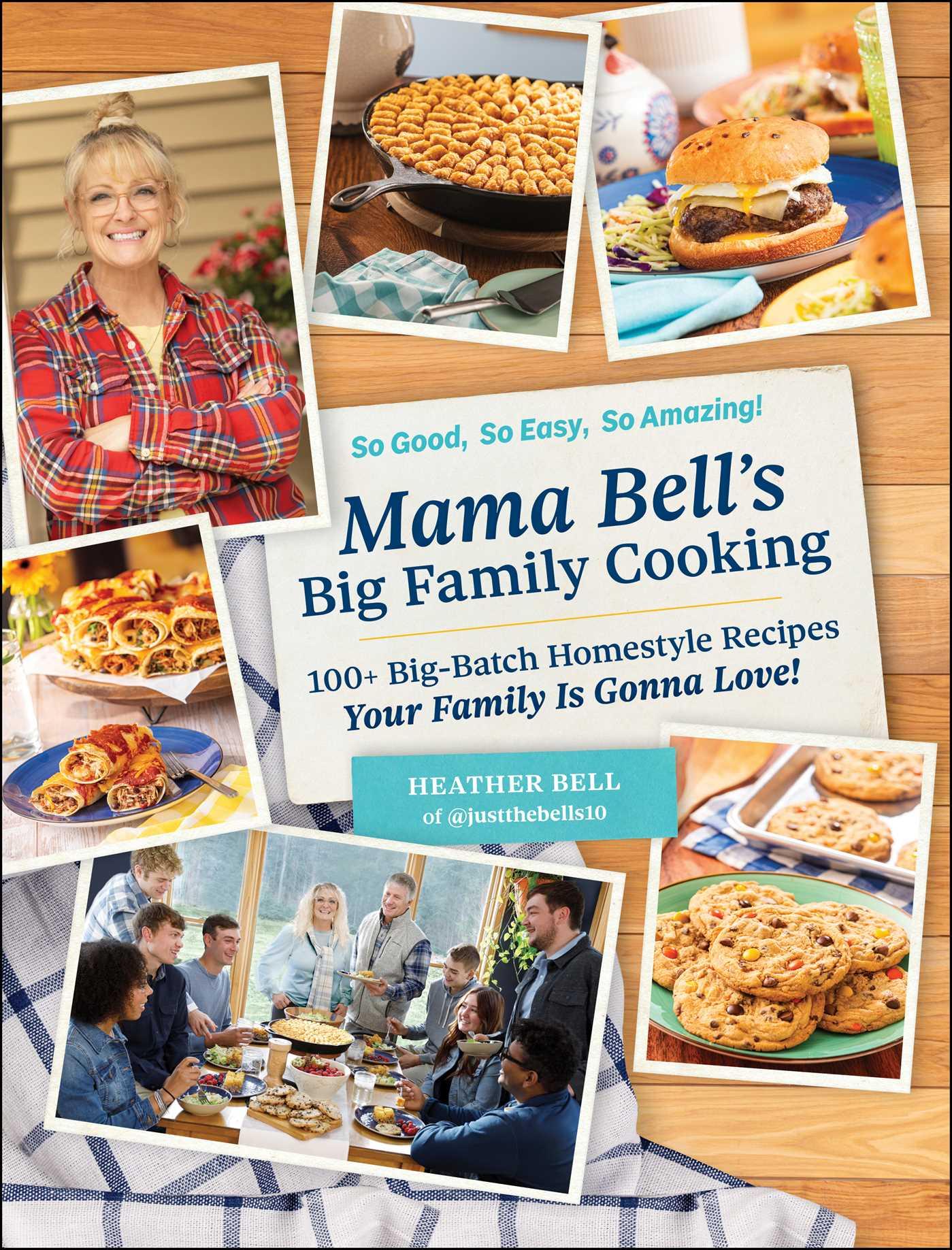 Vorderes Coverbild Mama Bell's Big Family Cooking