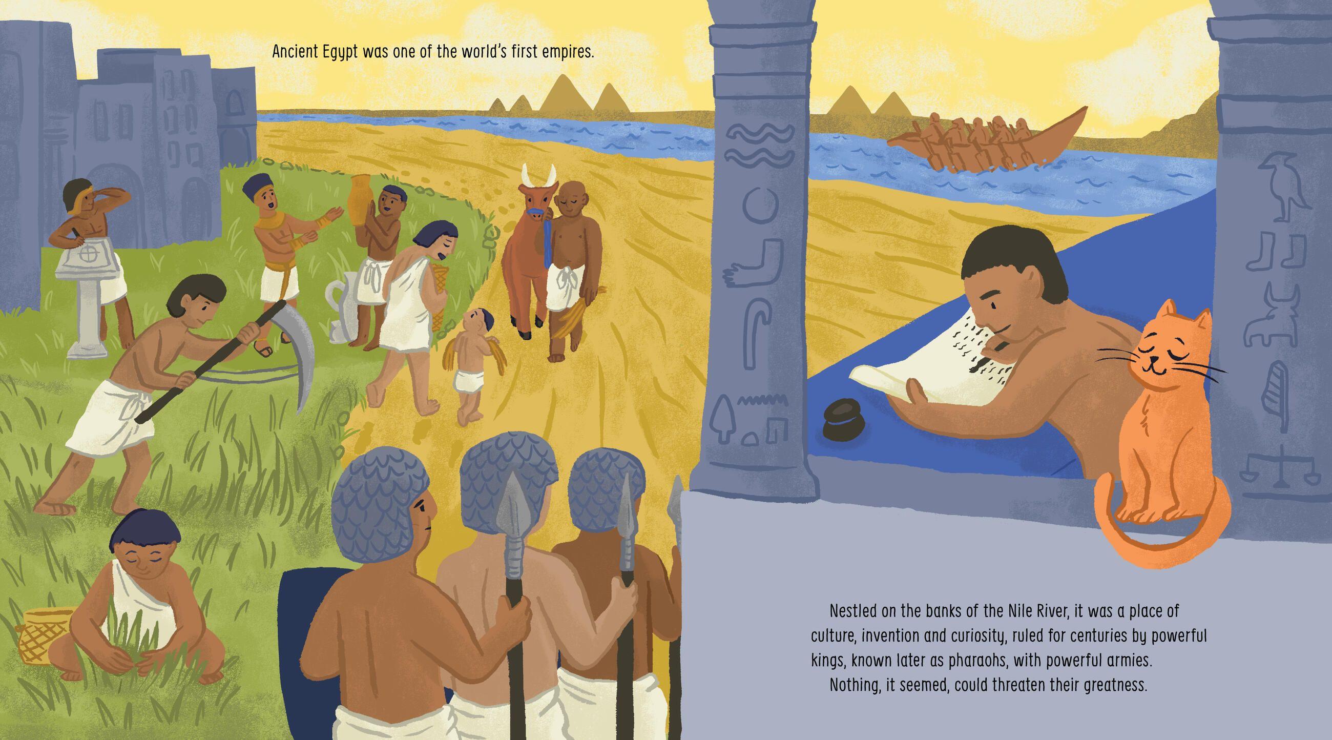 Beispielinhalt (Bild) The Pharaoh vs. the Felines