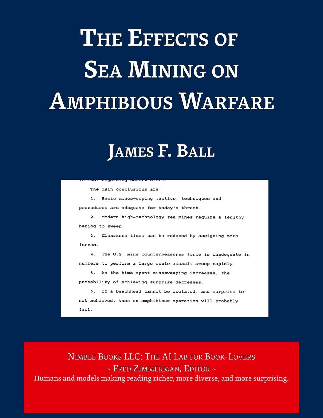Vorderes Coverbild The Effects of Sea Mining on Amphibious Warfare