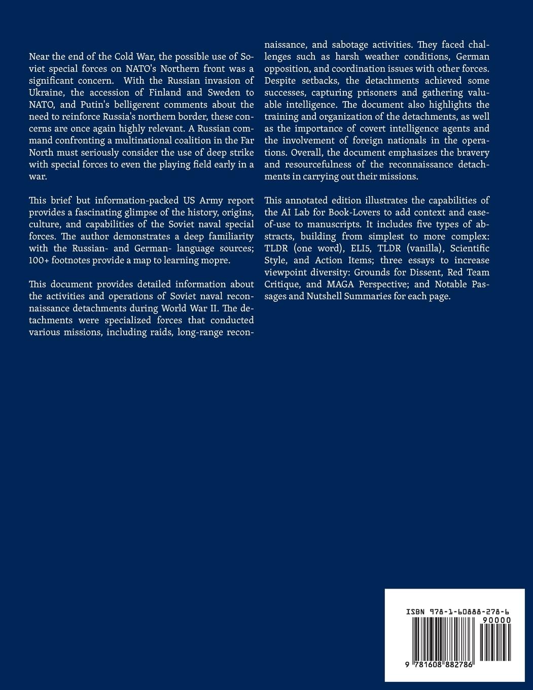 Rückseitencover Soviet Naval Special Purpose Forces