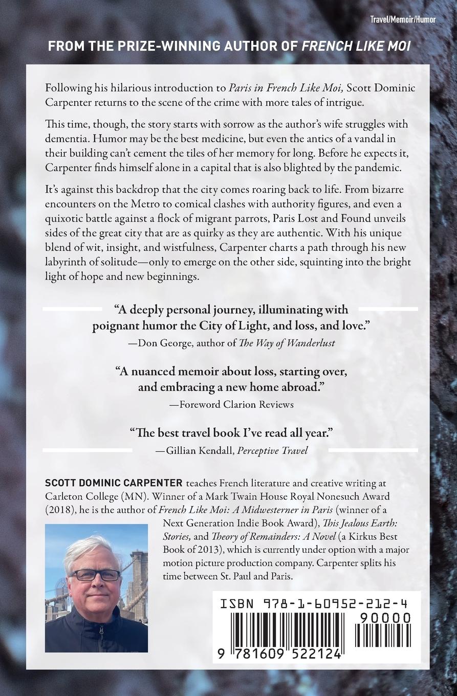 Rückseitencover Paris Lost and Found