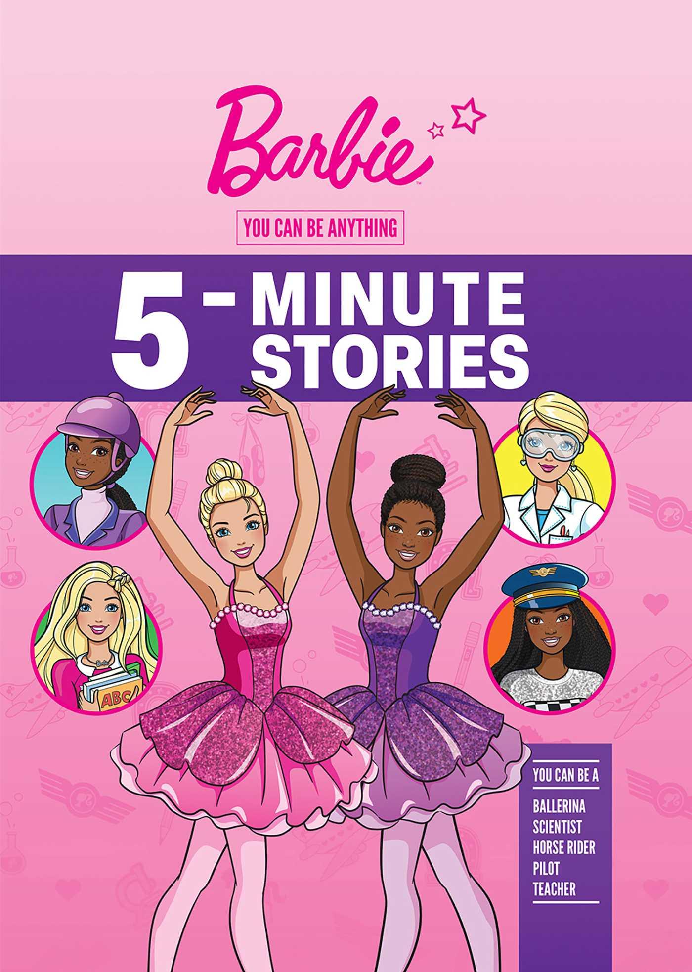 Vorderes Coverbild Barbie: You Can Be Anything 5-Minute Stories