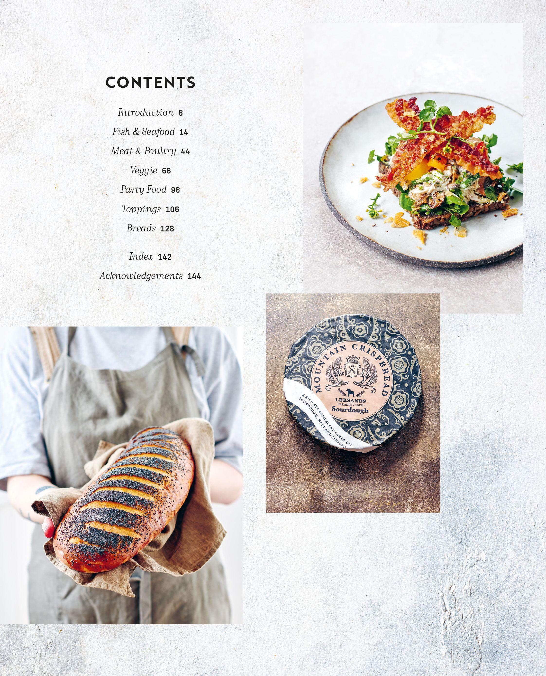 Beispielinhalt (Bild) Smorrebrod: Scandinavian Open Sandwiches