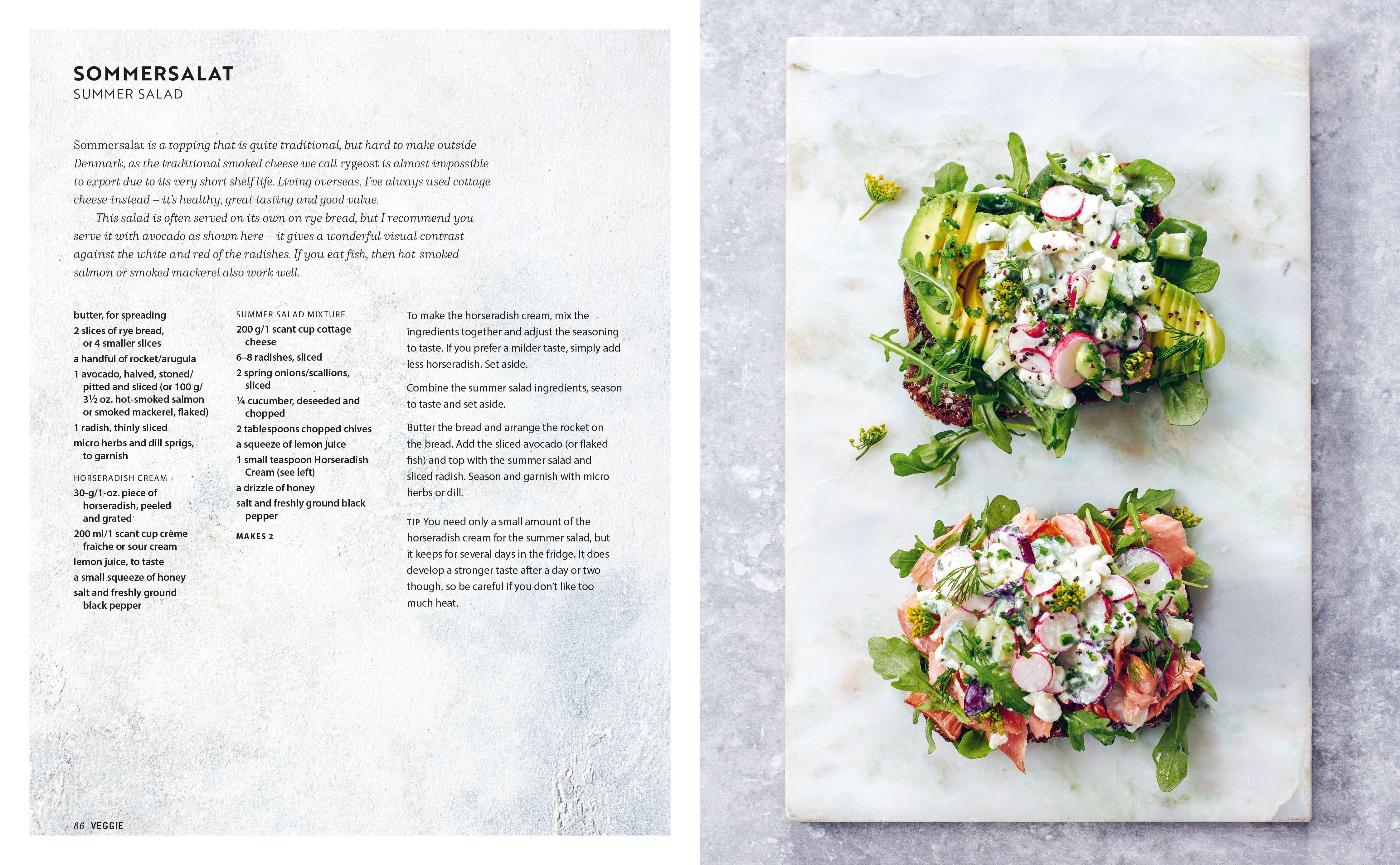 Beispielinhalt (Bild) Smorrebrod: Scandinavian Open Sandwiches