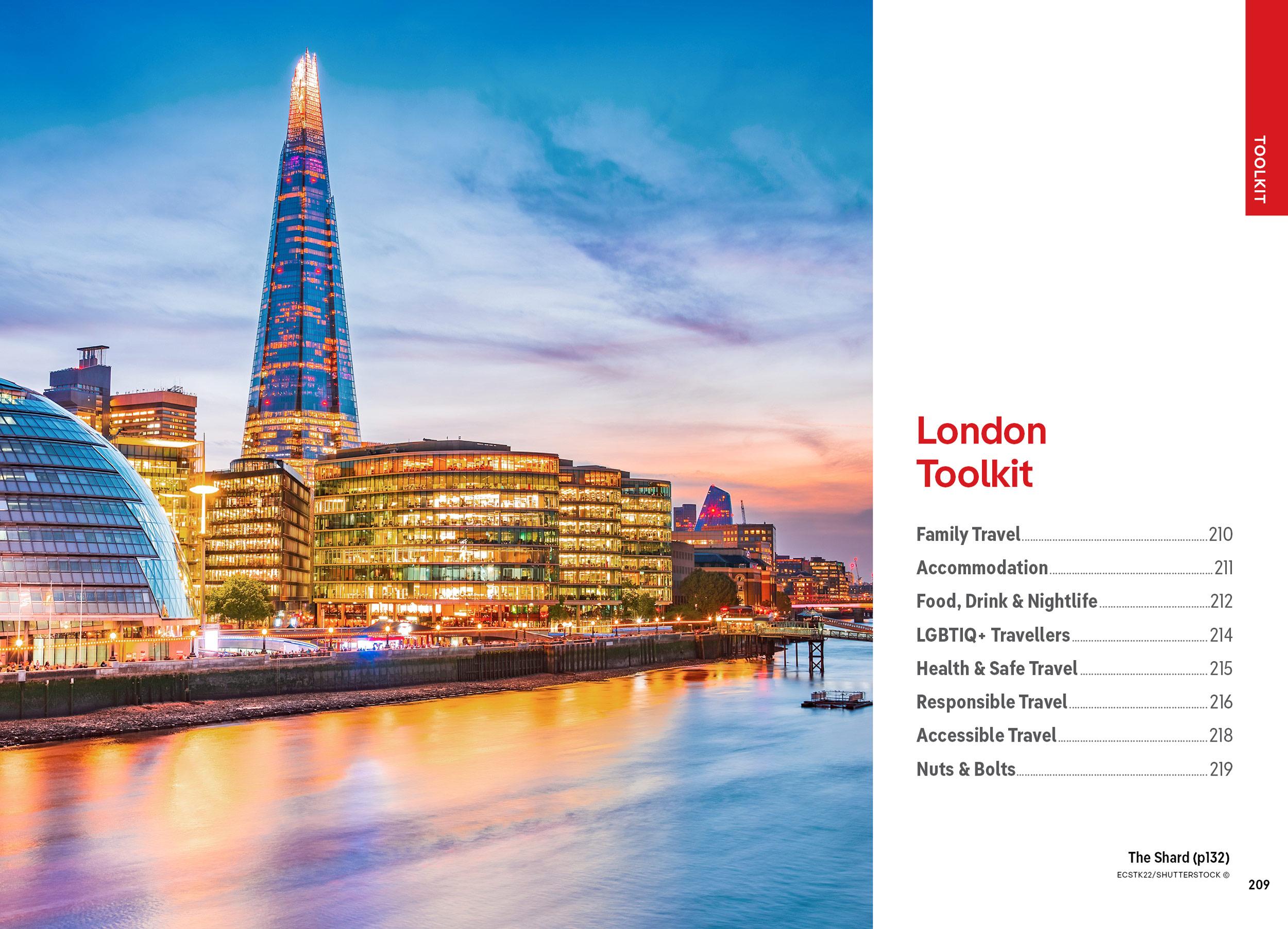 Beispielinhalt (Bild) Lonely Planet Pocket London