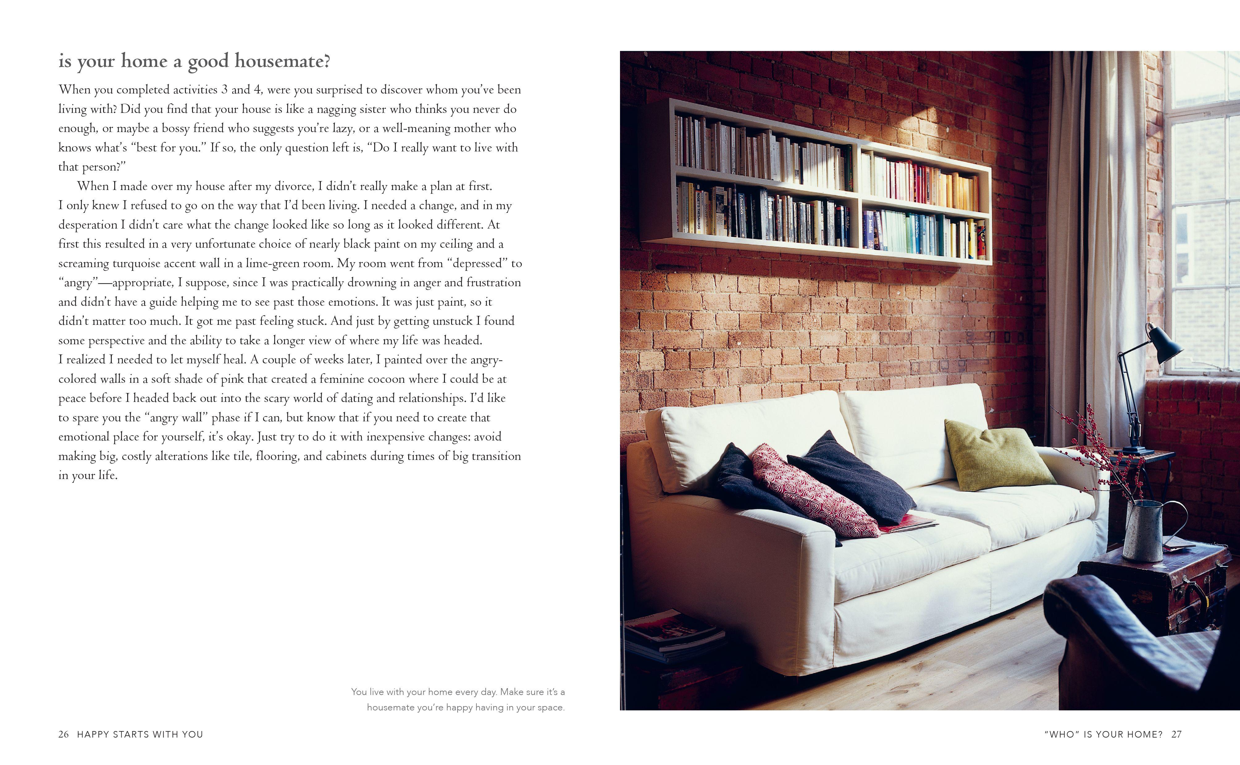 Beispielinhalt (Bild) Happy Starts at Home