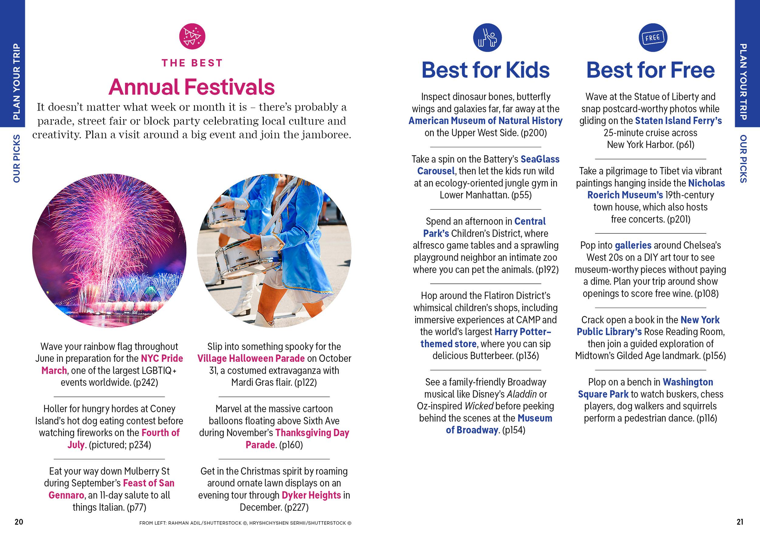 Beispielinhalt (Bild) Lonely Planet Pocket New York City