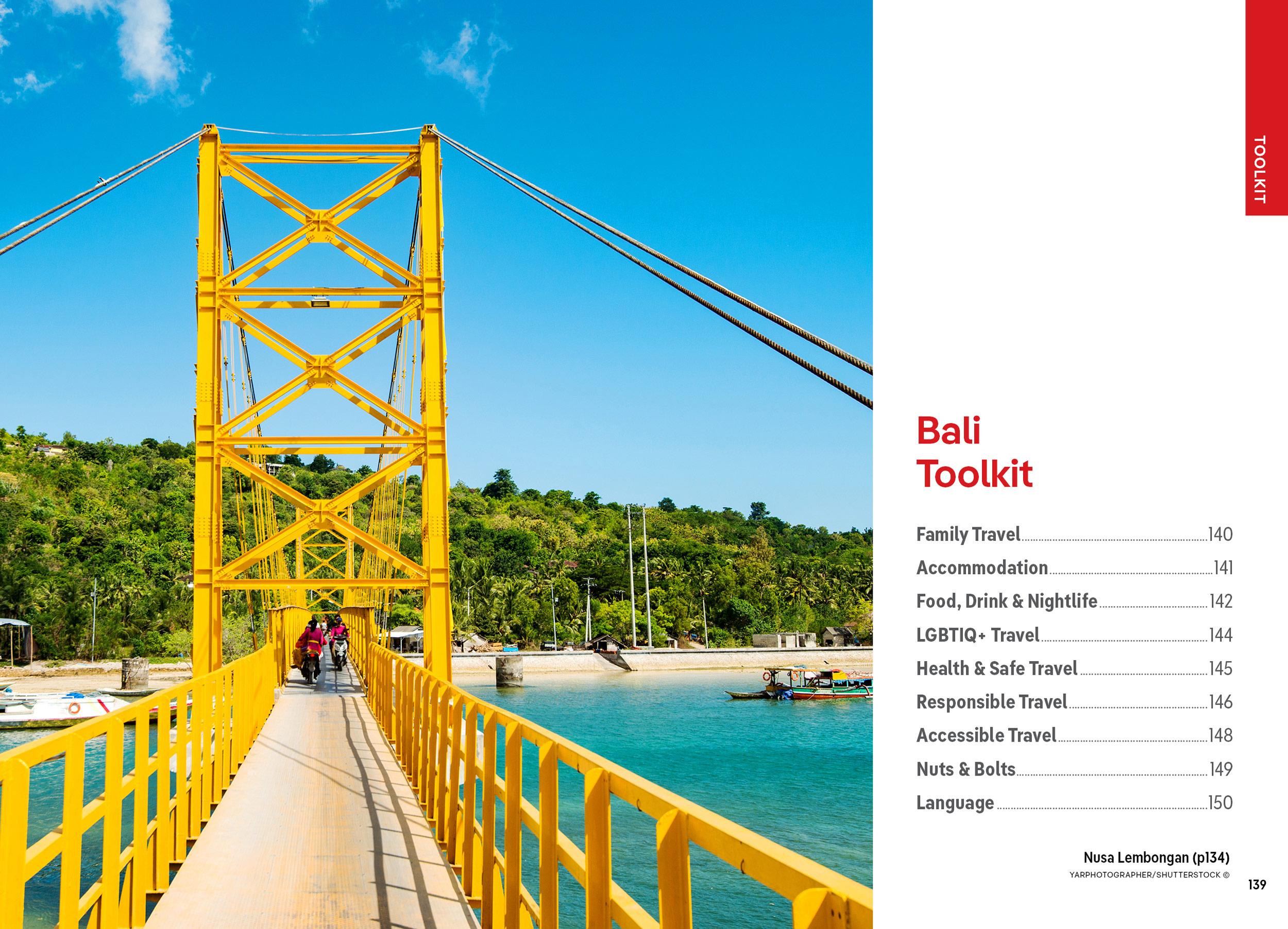 Beispielinhalt (Bild) Lonely Planet Pocket Bali