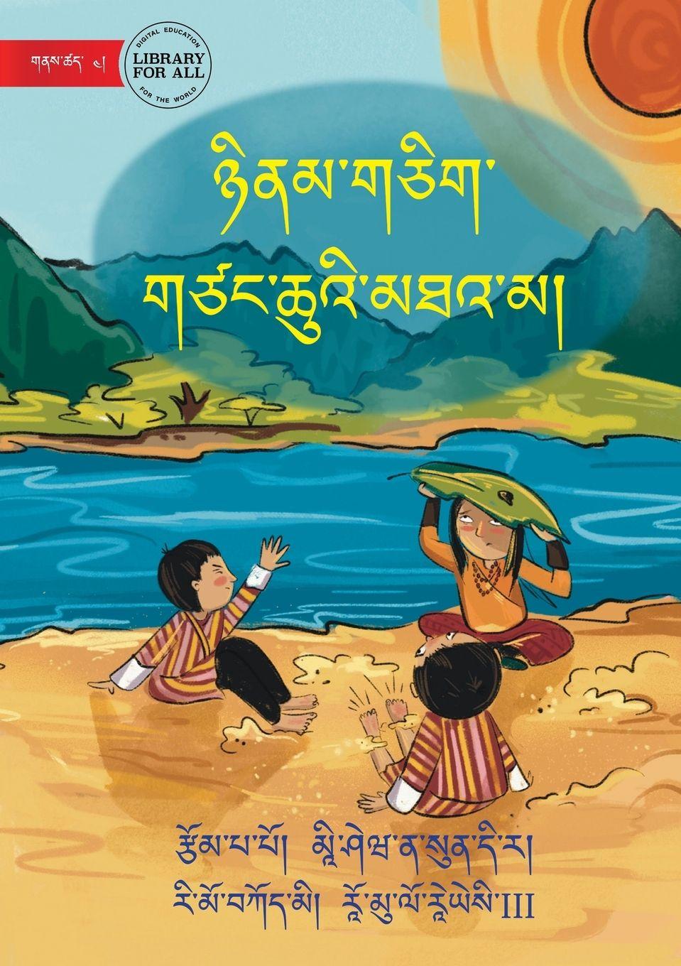 Vorderes Coverbild A Day at the River - ཉིནམ་གཅིག་ གཙང་ཆུའི་མཐའ་མ།