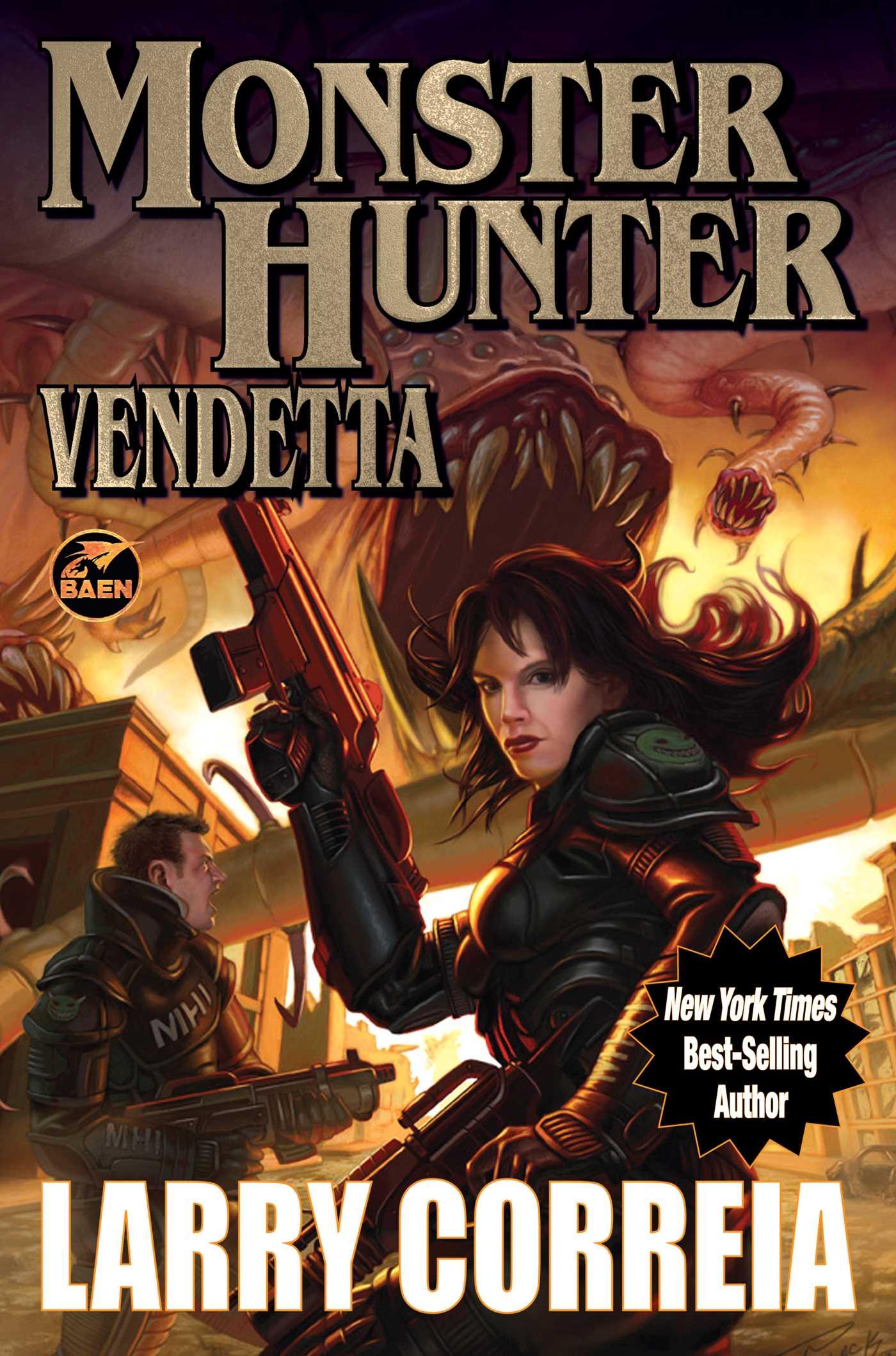 Vorderes Coverbild Monster Hunter Vendetta