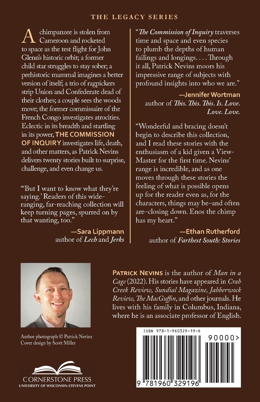 Rückseitencover The Commission of Inquiry