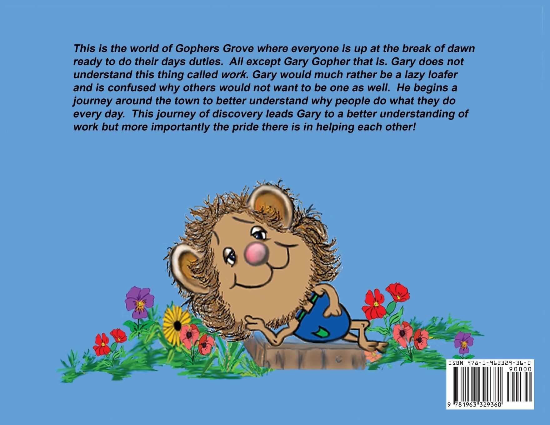 Rückseitencover Gary Gopher The Lazy Loafer