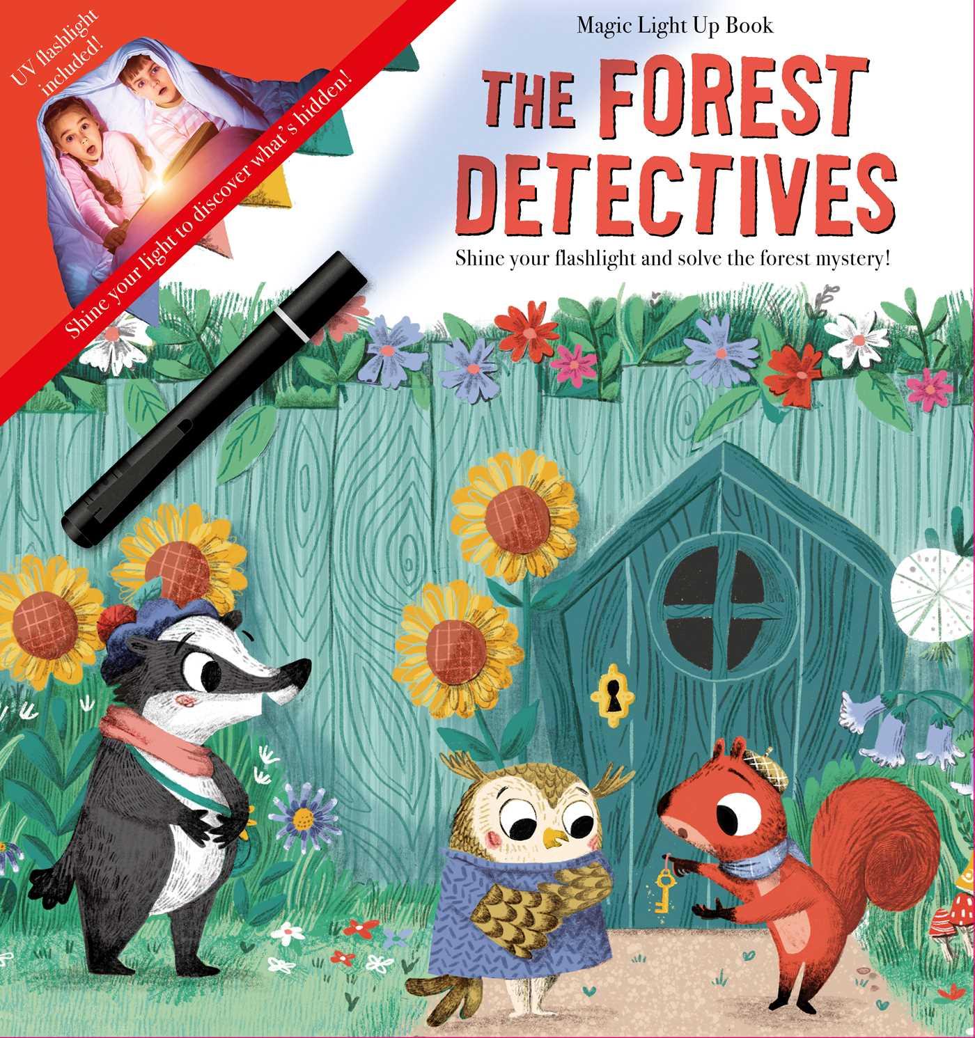 Vorderes Coverbild Magic Light Up Book the Forest Detectives