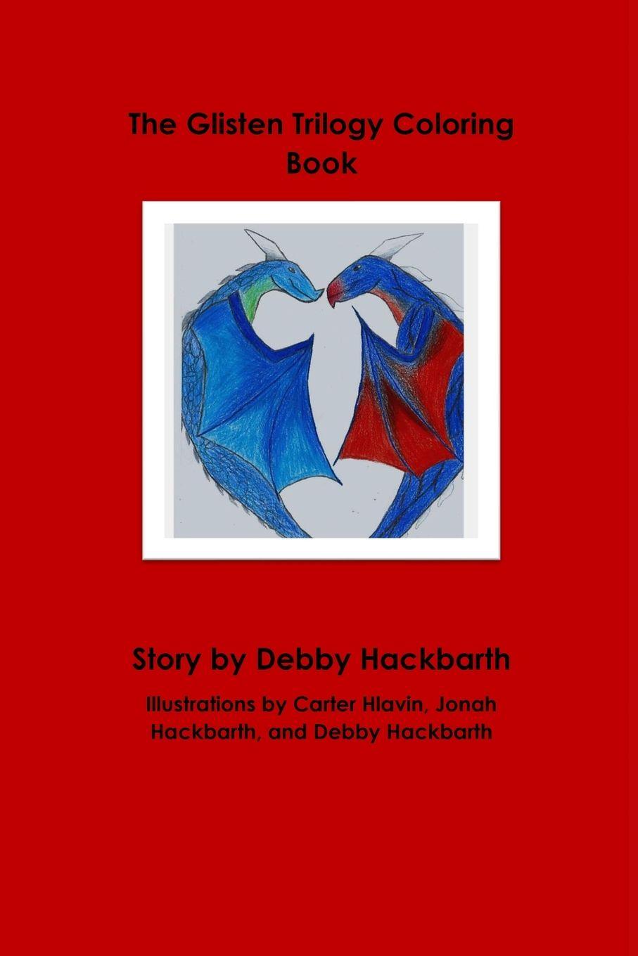 Vorderes Coverbild The Glisten Trilogy Coloring Book