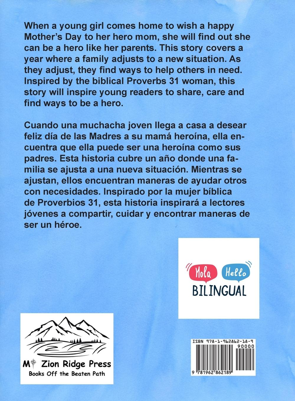 Rückseitencover I Love Mom, Our Hero