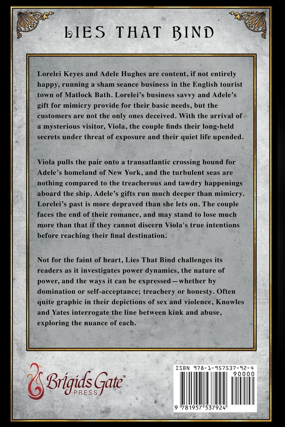 Rückseitencover Lies that Bind