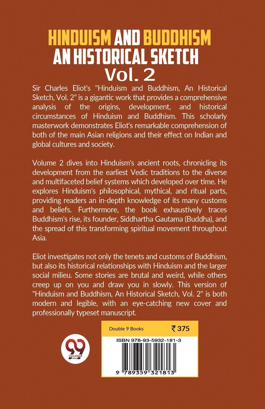 Rückseitencover Hinduism And Buddhism An Historical Sketch Vol. 2