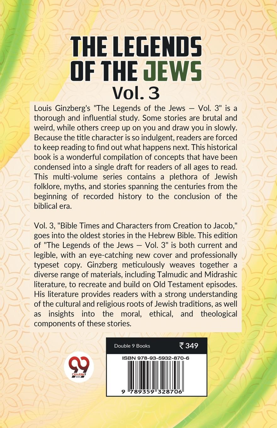 Rückseitencover The Legends Of The Jews Vol. 3