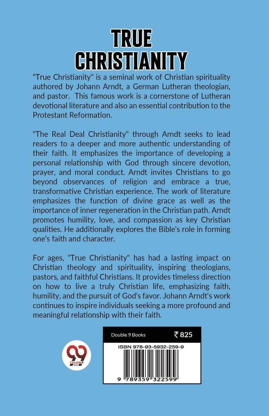 Rückseitencover True Christianity