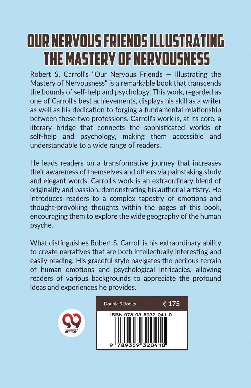 Rückseitencover Our Nervous Friends Illustrating the Mastery of Nervousness