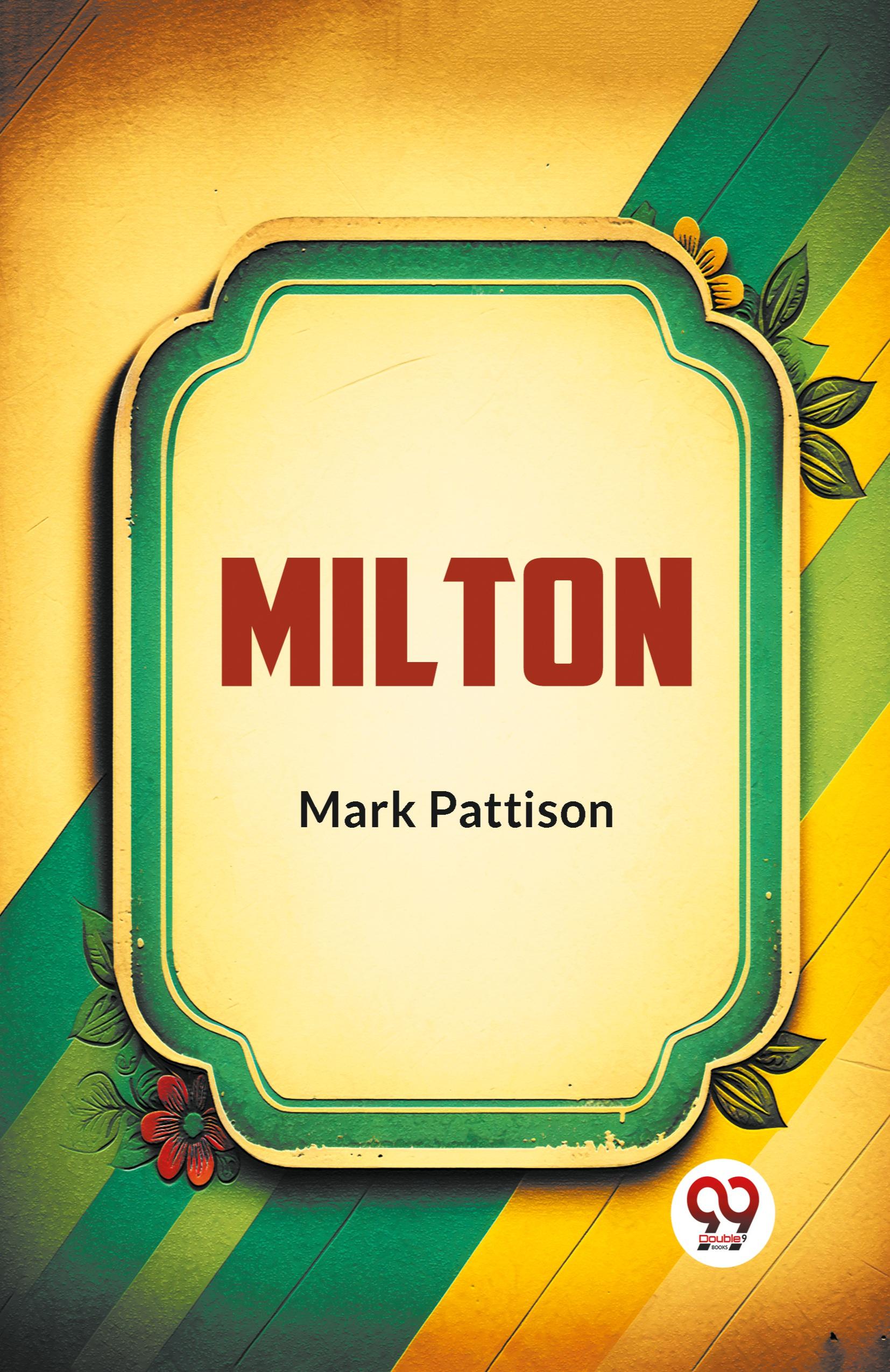 Vorderes Coverbild MILTON