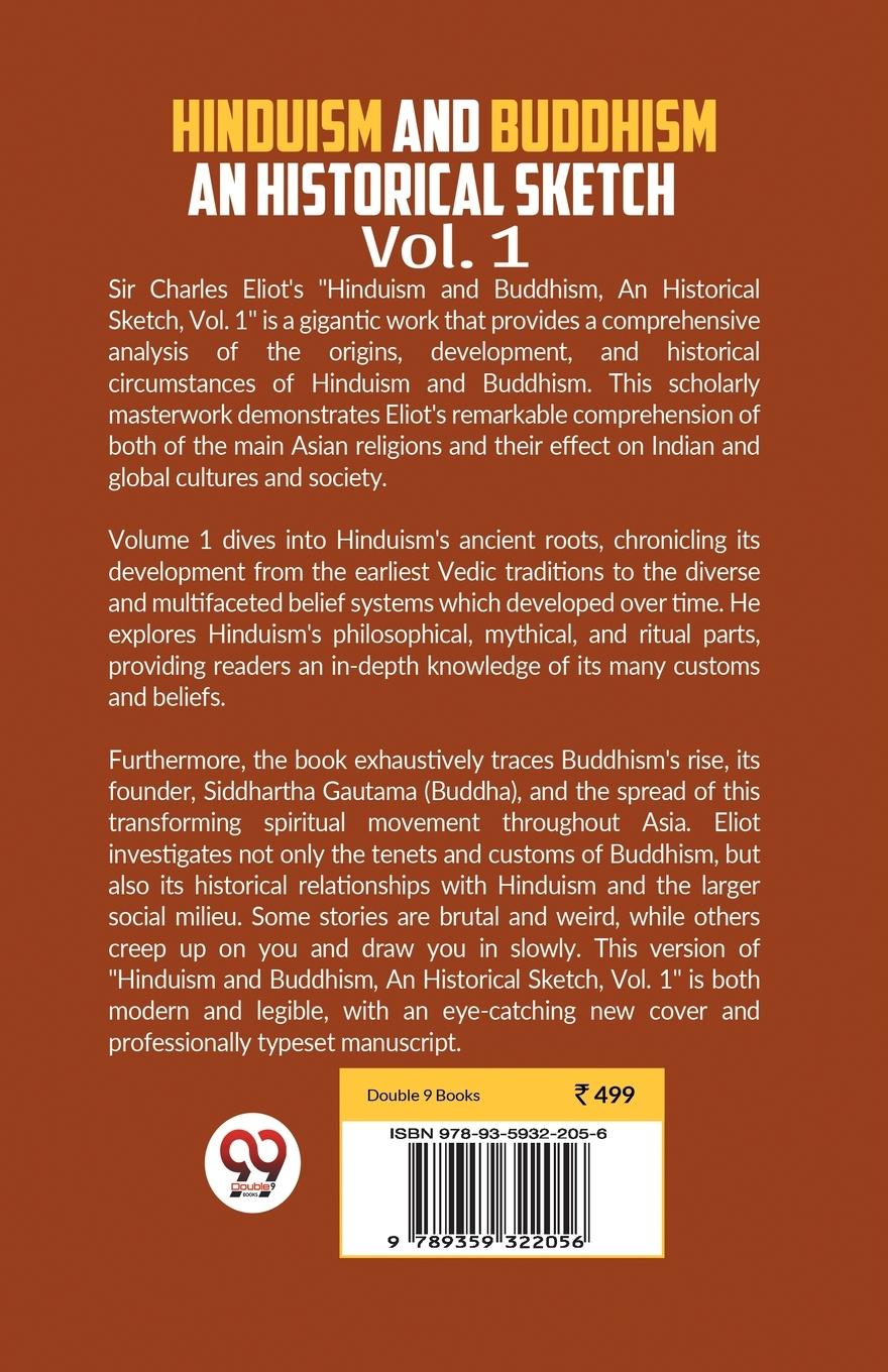 Rückseitencover Hinduism And Buddhism An Historical Sketch Vol. 1