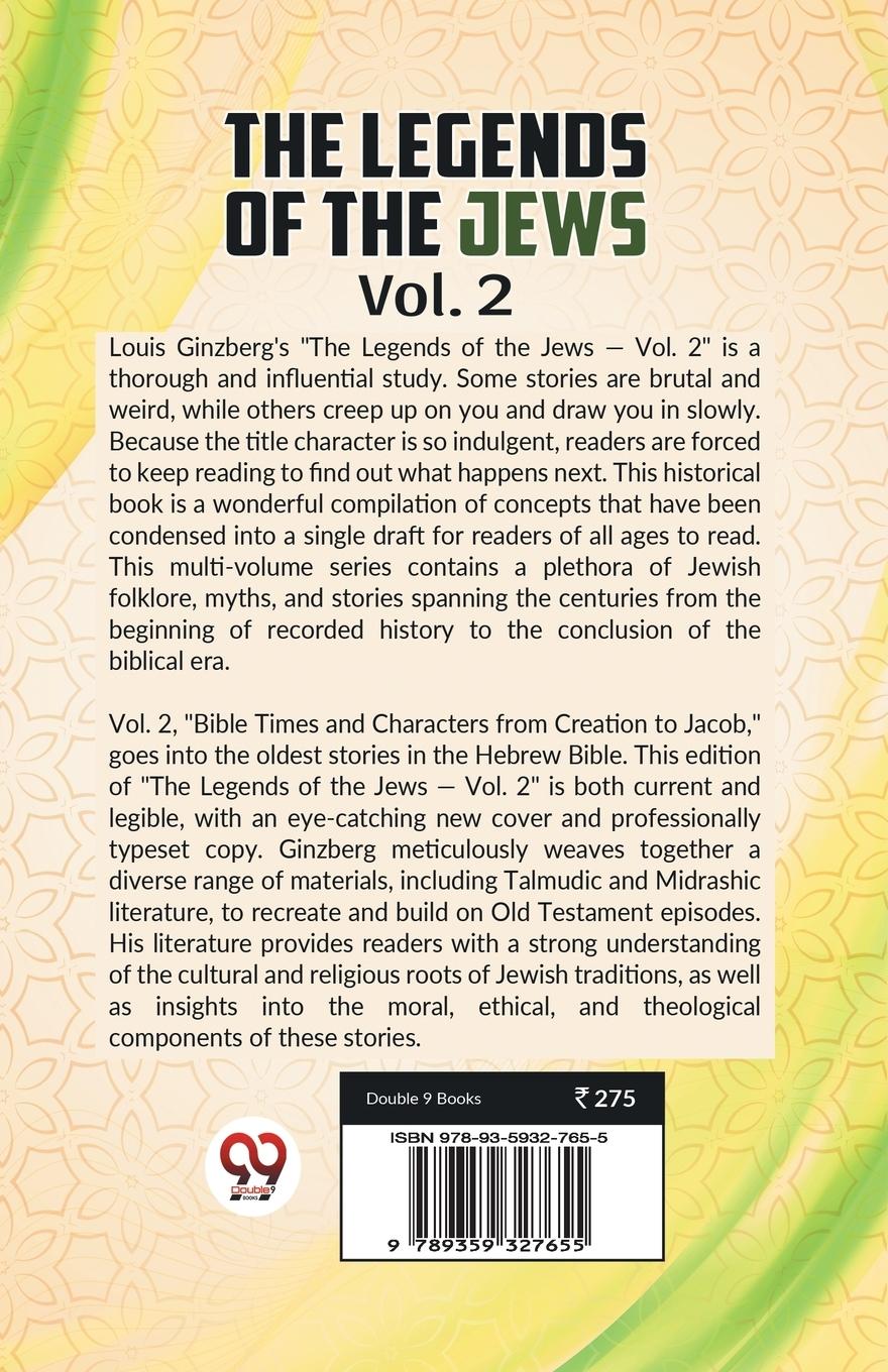 Rückseitencover The Legends Of The Jews Vol. 2