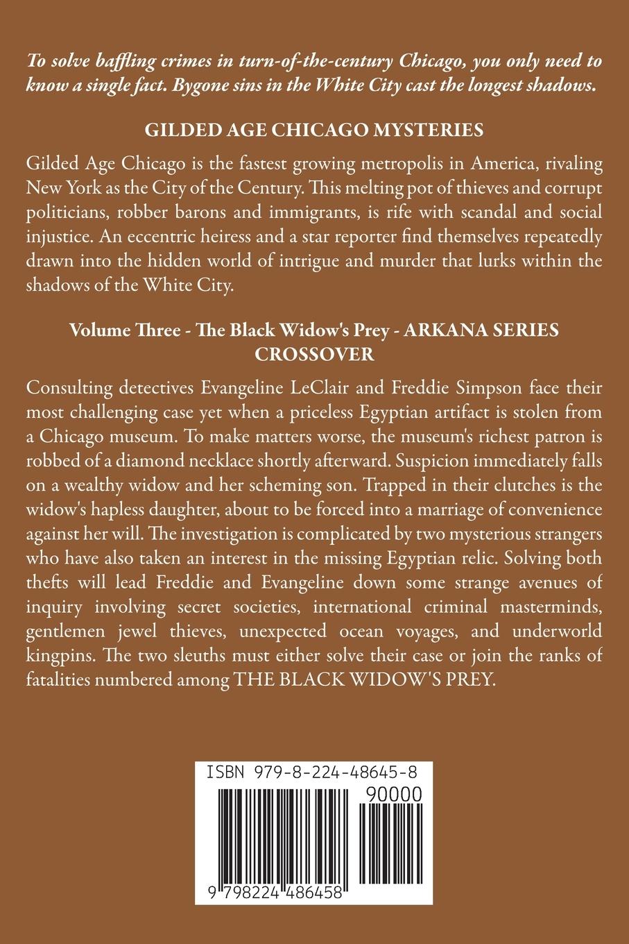 Rückseitencover The Black Widow's Prey