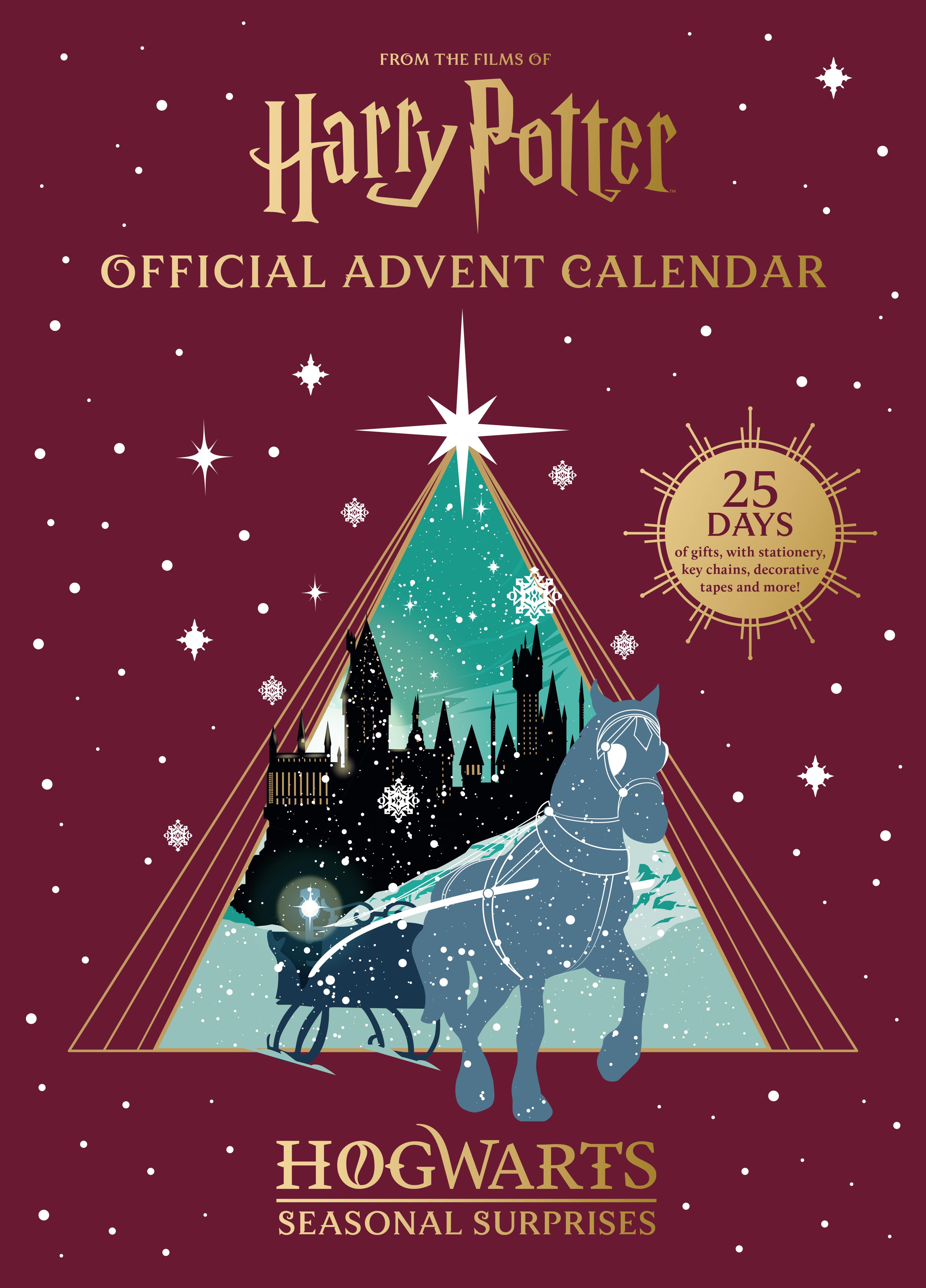Vorderes Coverbild Harry Potter Official Advent Calendar Hogwarts Seasonal Surprises