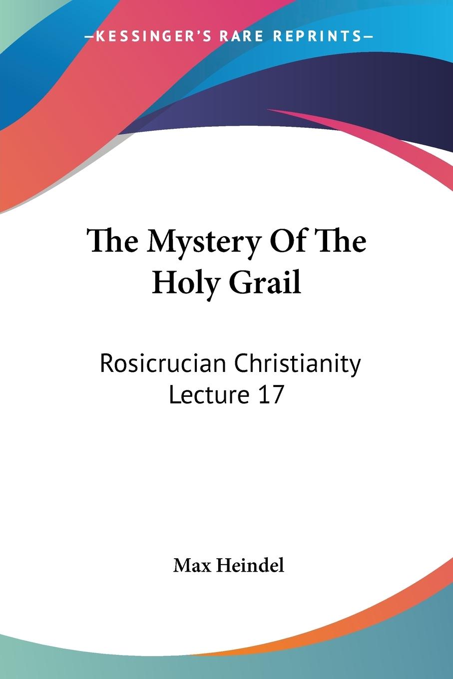 Vorderes Coverbild The Mystery Of The Holy Grail