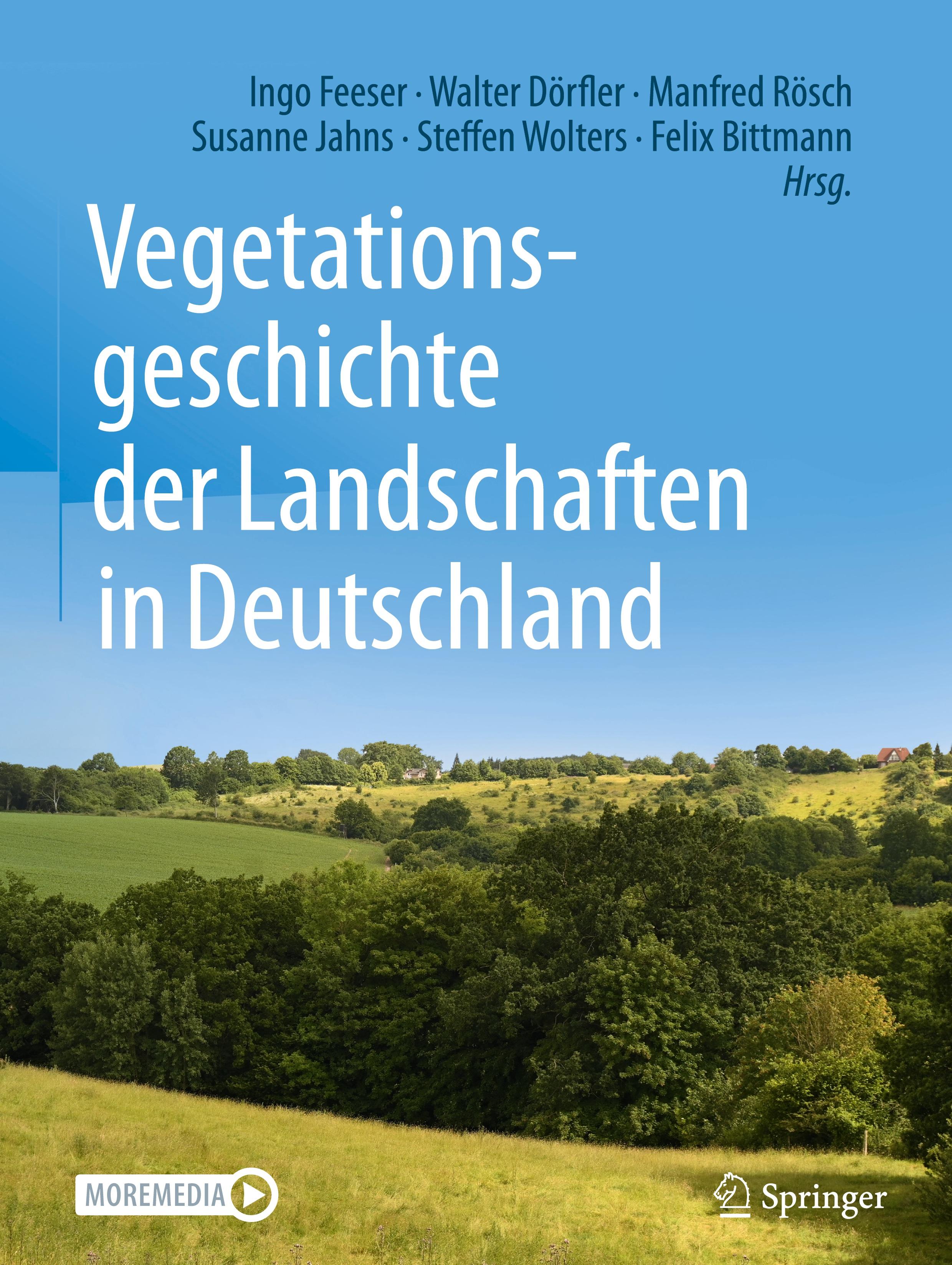 Vorderes Coverbild Vegetationsgeschichte der Landschaften in Deutschland