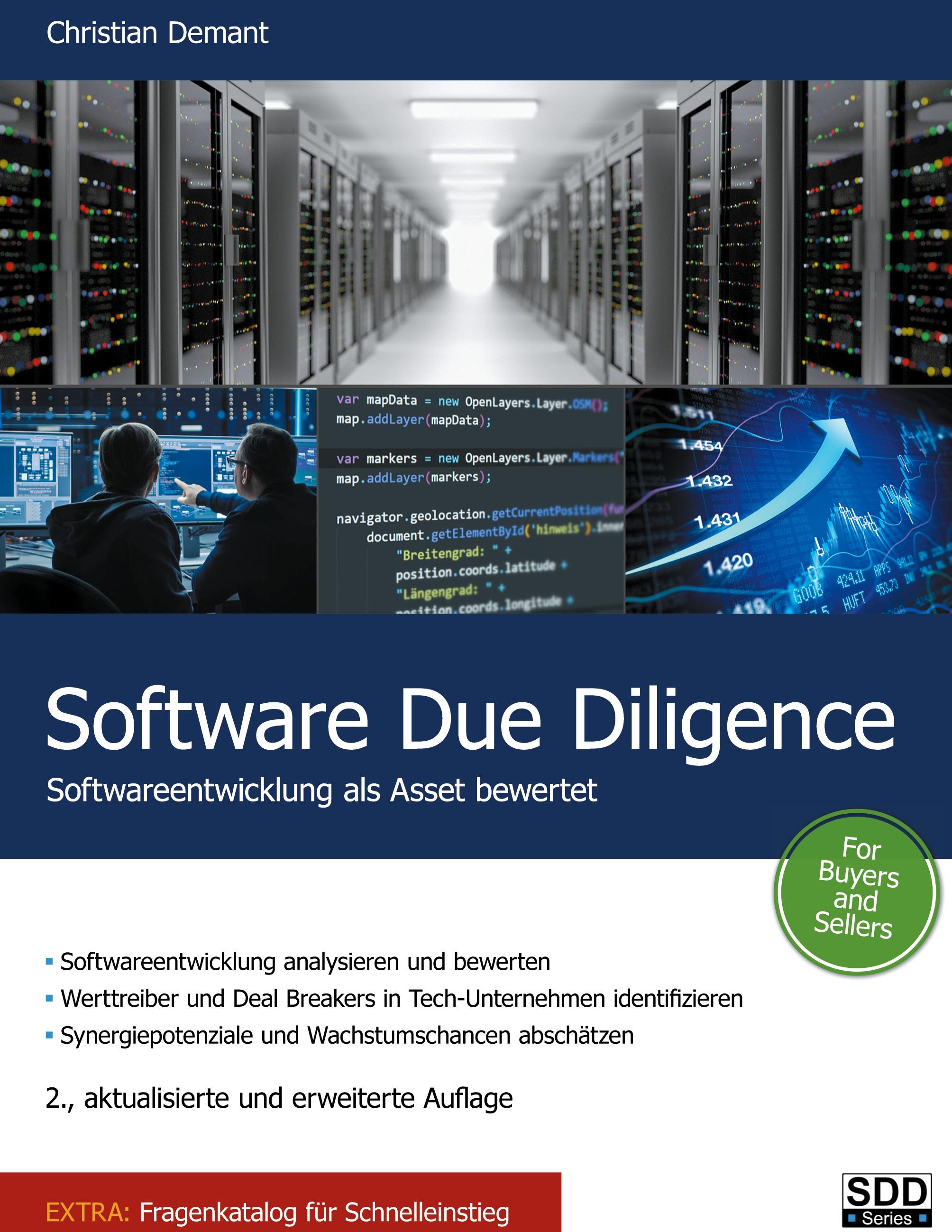 Vorderes Coverbild Software Due Diligence. 2., erweiterte und aktualisierte Auflage