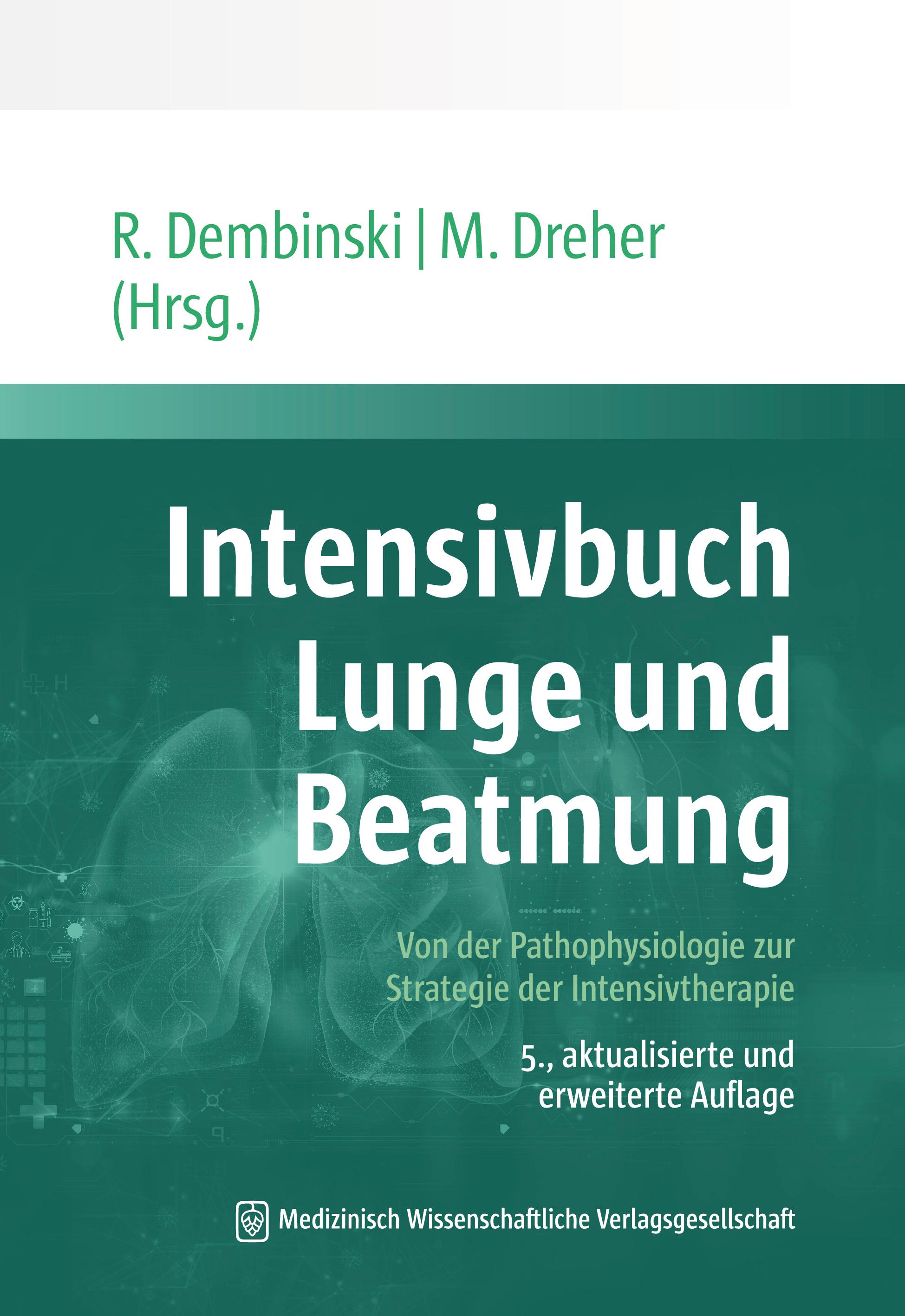 Vorderes Coverbild Intensivbuch Lunge und Beatmung