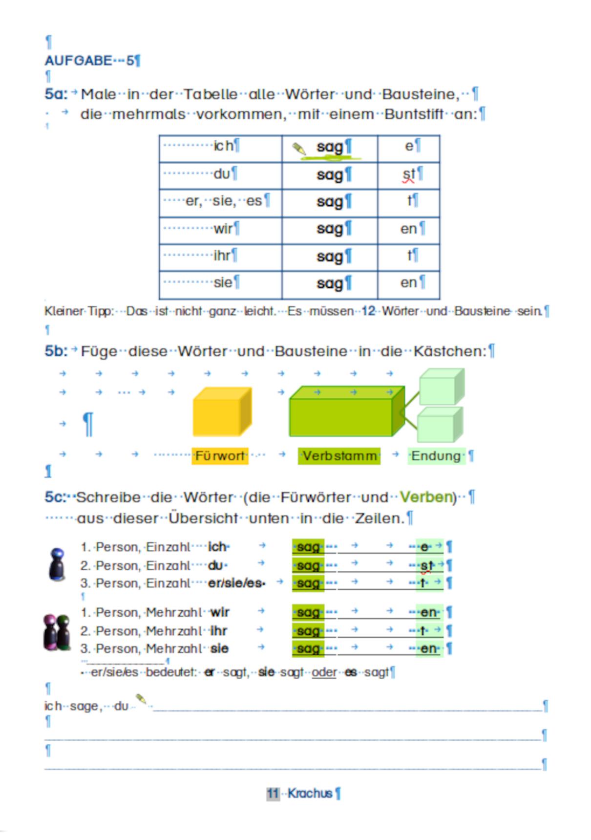 Beispielinhalt (Bild) Krachus, der freche Papagei