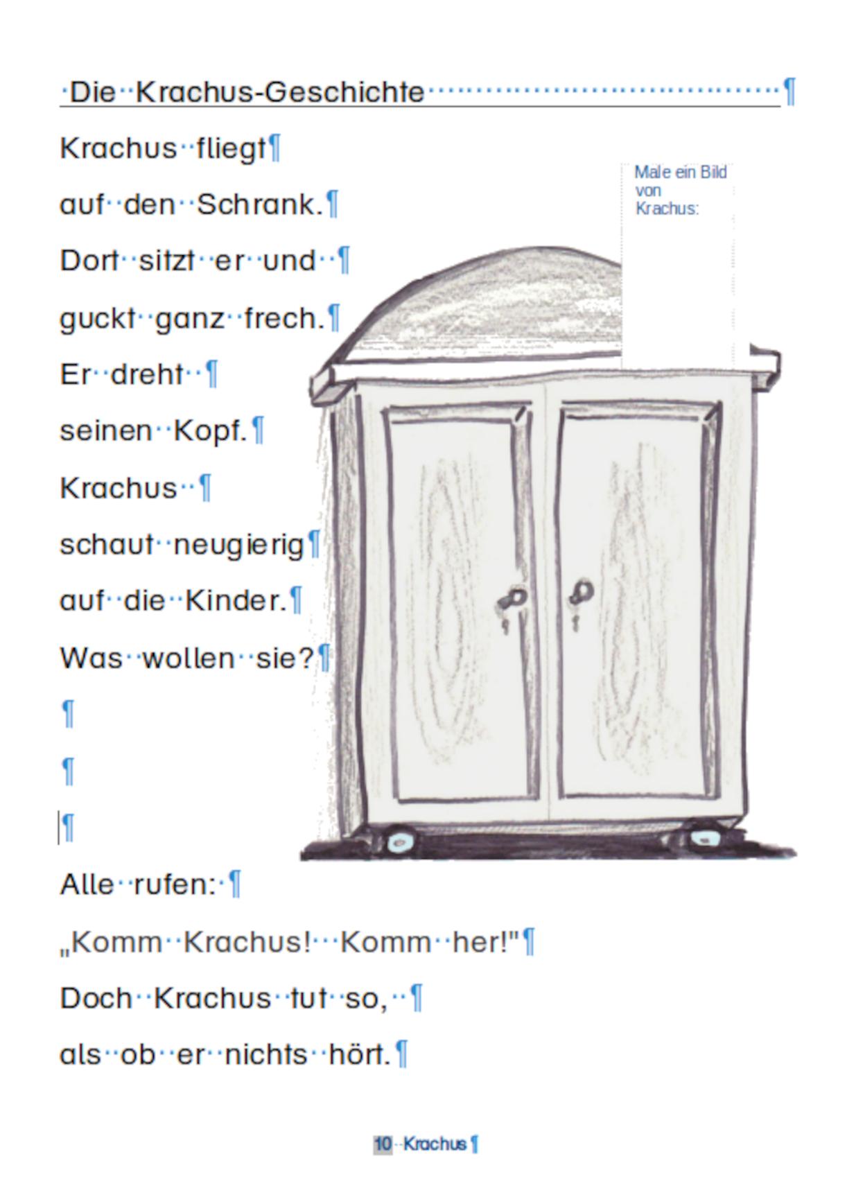 Beispielinhalt (Bild) Krachus, der freche Papagei