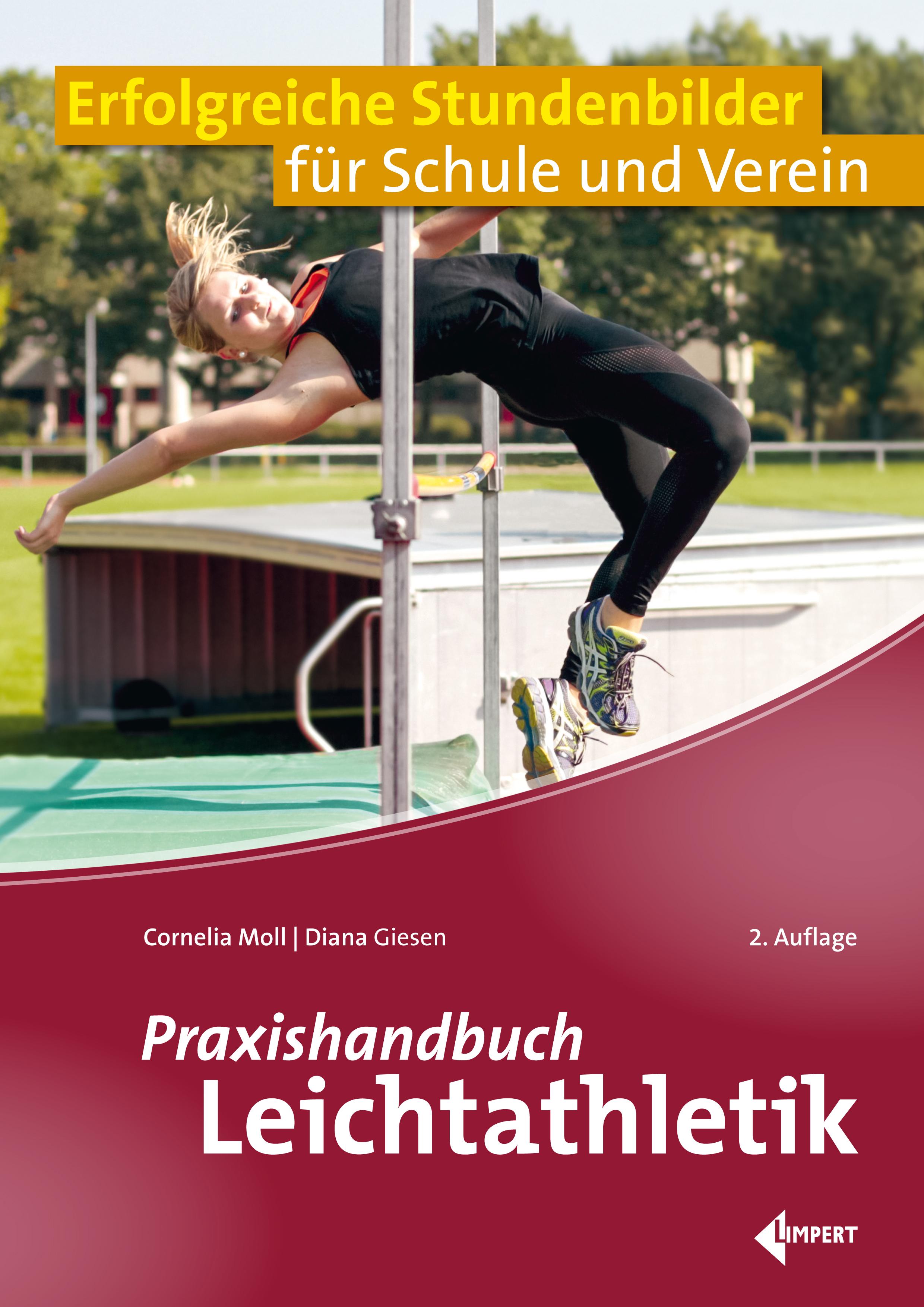 Vorderes Coverbild Praxishandbuch Leichtathletik