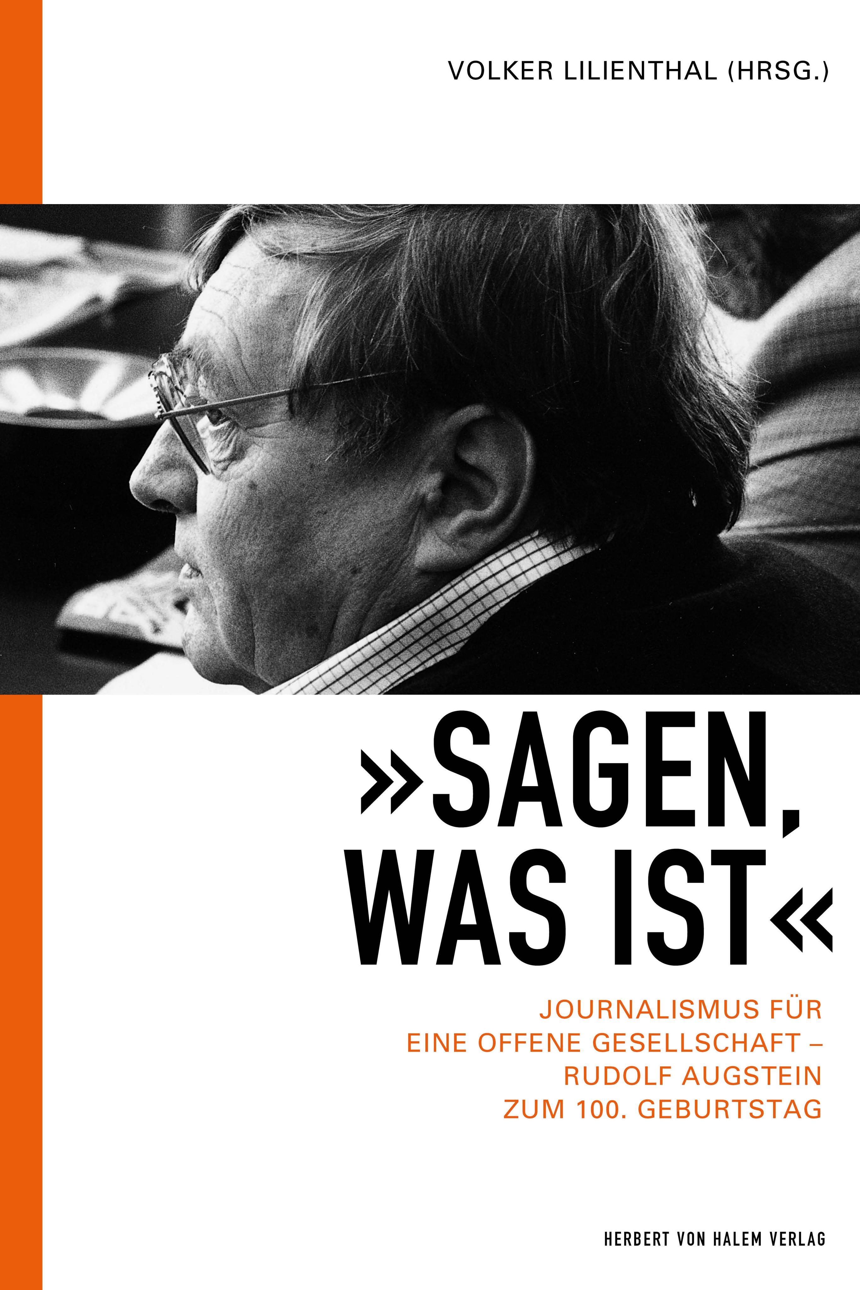 Vorderes Coverbild 'Sagen, was ist'
