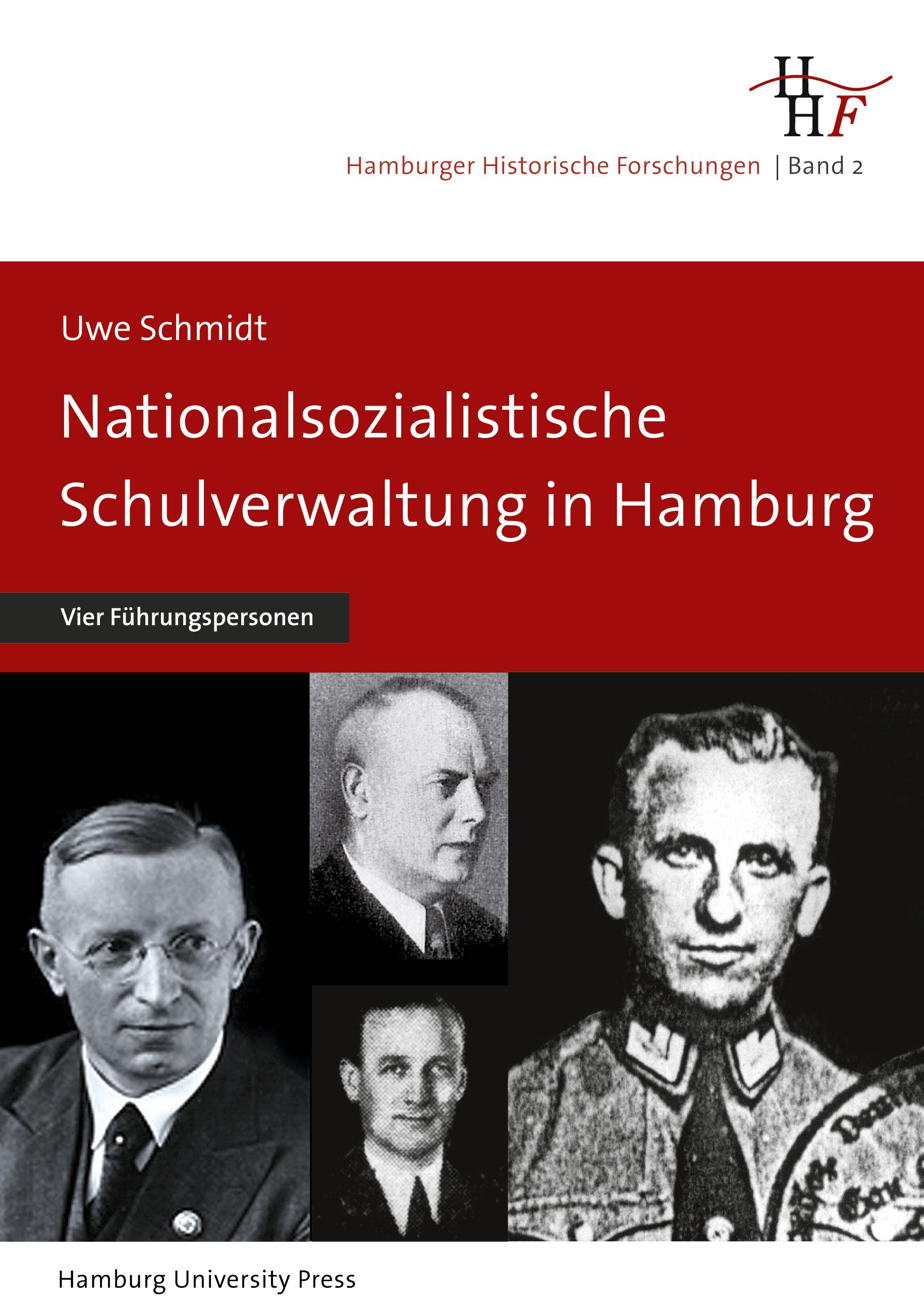 Vorderes Coverbild Nationalsozialistische Schulverwaltung in Hamburg