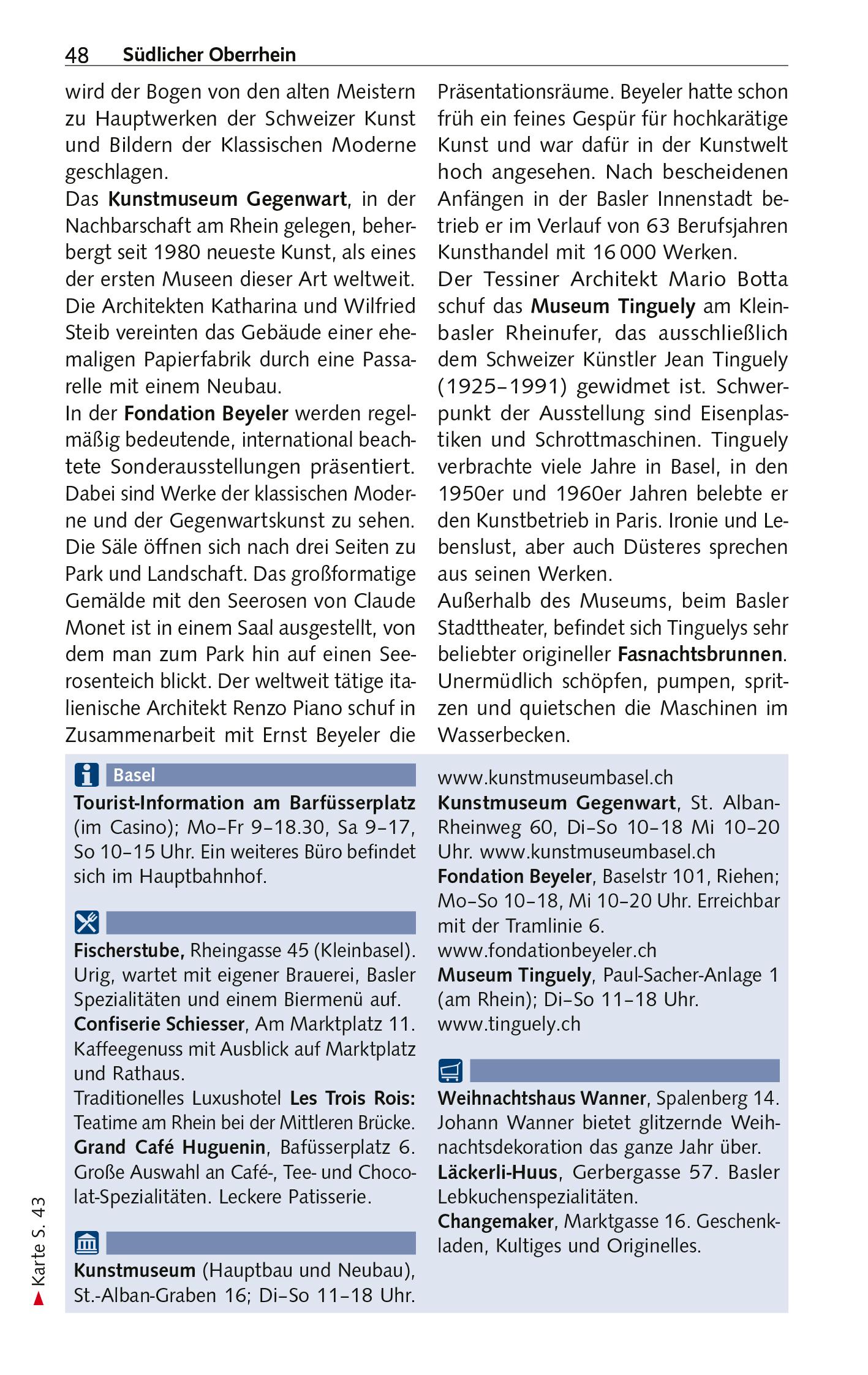Beispielinhalt (Bild) TRESCHER Reiseführer Flusskreuzfahrten Rhein