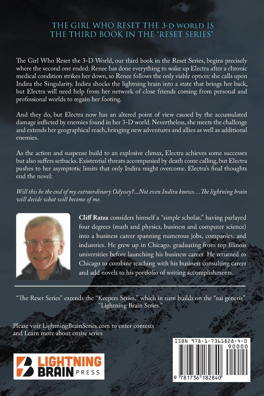Rückseitencover The Girl Who Reset the 3-D World