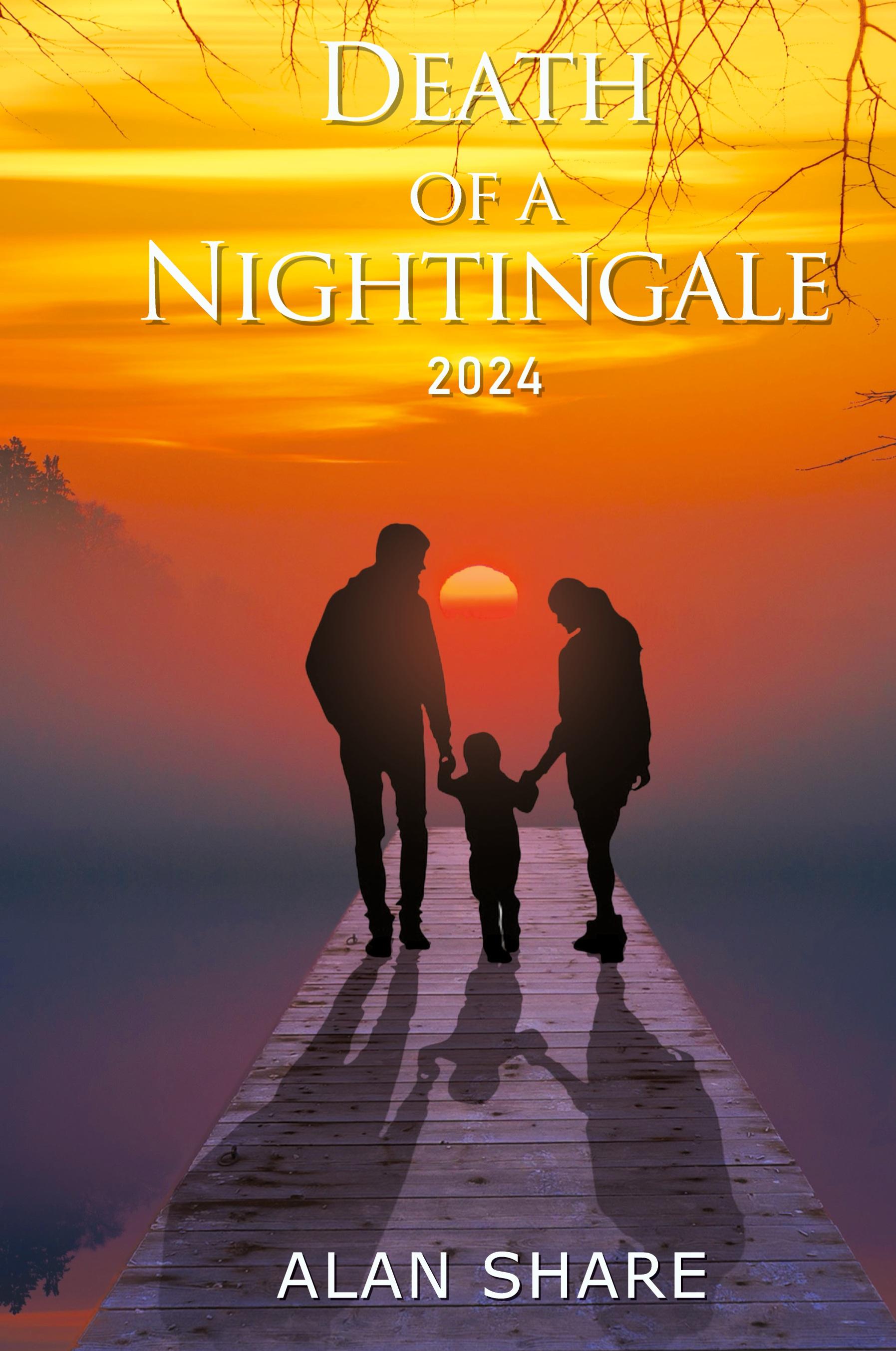 Vorderes Coverbild Death of a Nightingale 2024