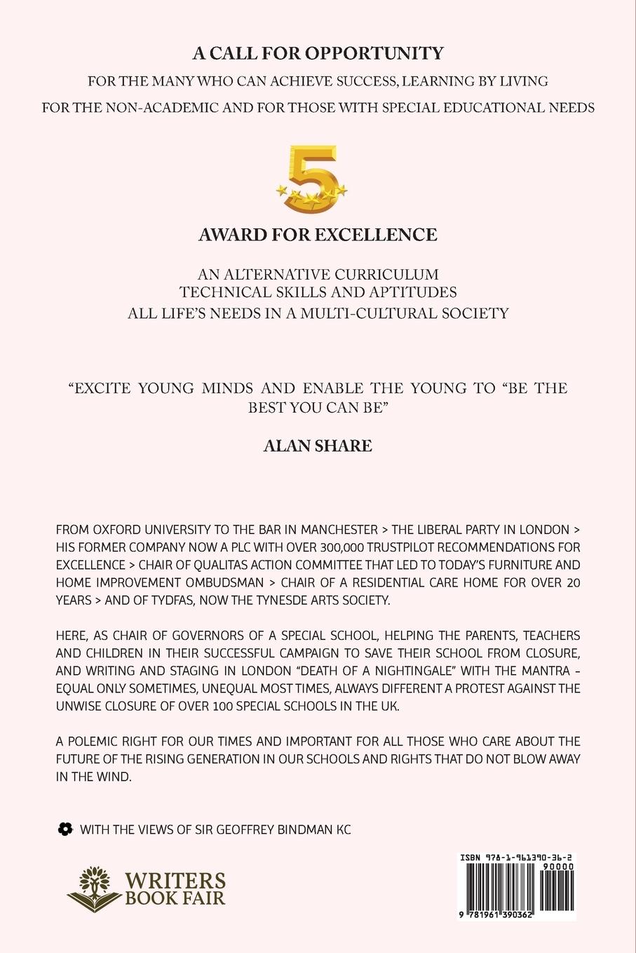 Rückseitencover Death of a Nightingale 2024