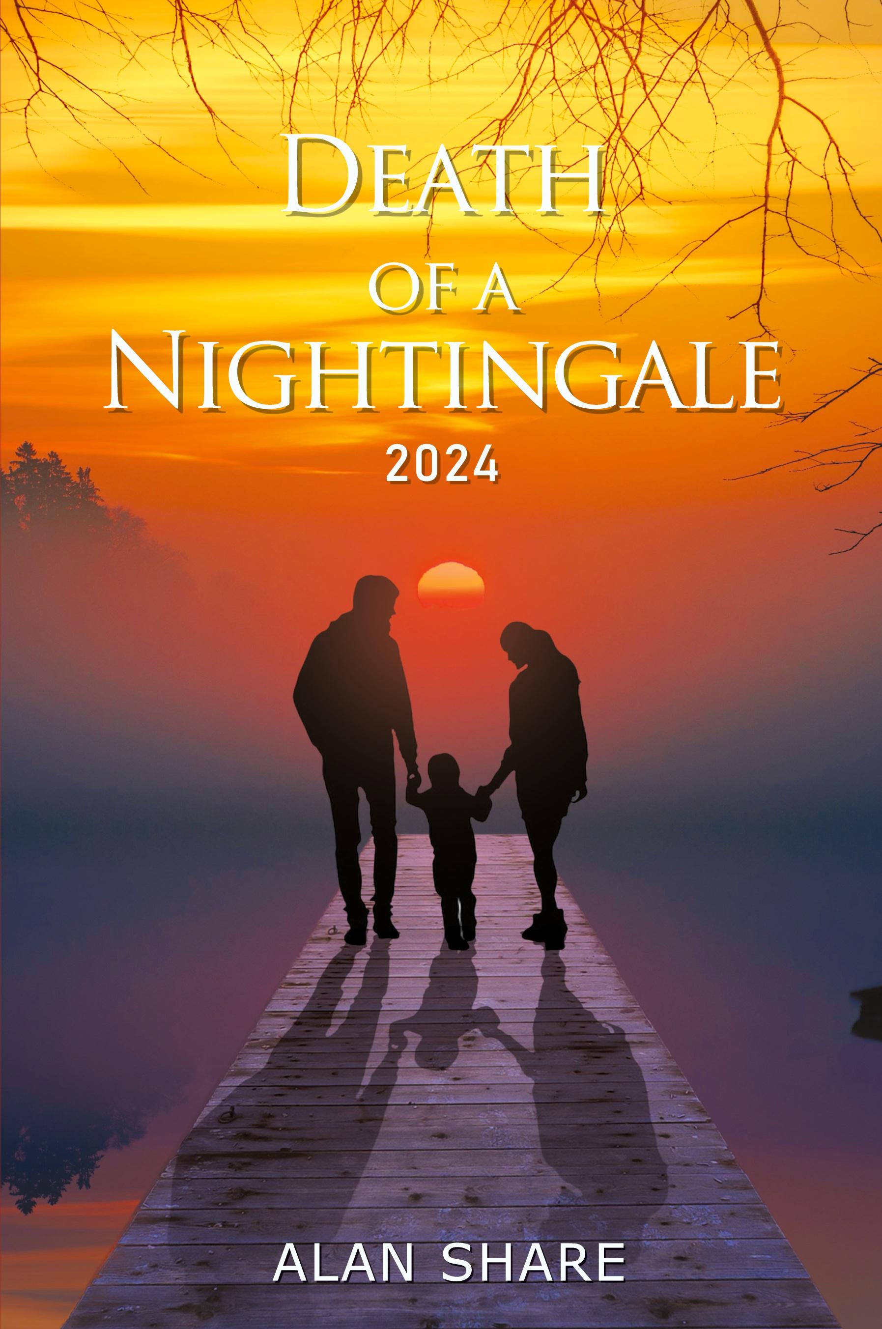 Vorderes Coverbild Death of a Nightingale 2024