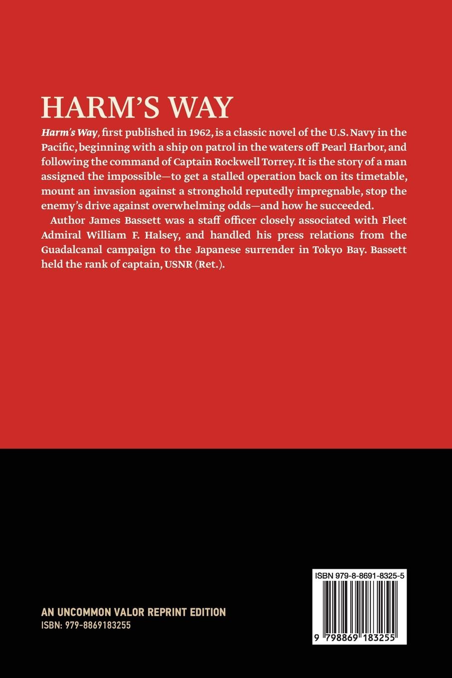 Rückseitencover Harm's Way