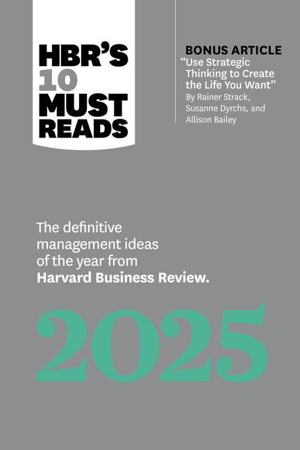 Vorderes Coverbild Hbr's 10 Must Reads 2025