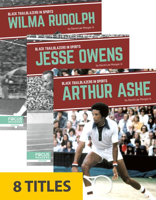Vorderes Coverbild Black Trailblazers in Sports (Set of 8)