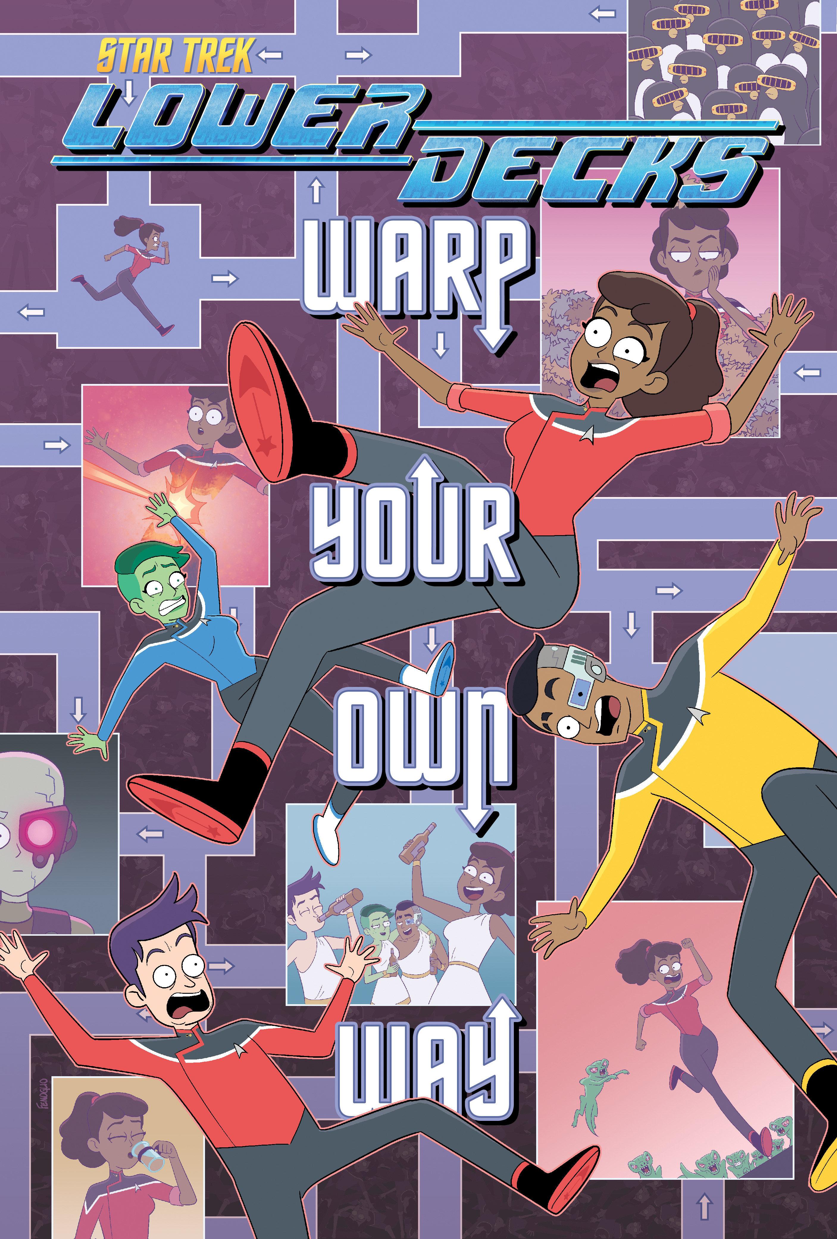 Vorderes Coverbild Star Trek: Lower Decks-Warp Your Own Way